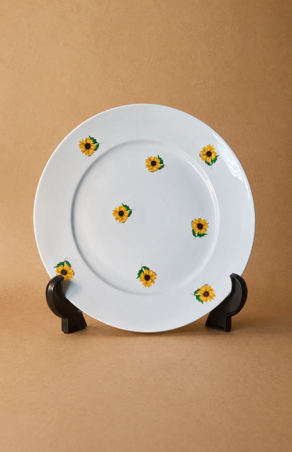 Prato de bolo SRS com girassol 27,5cm (DMCPS_278)