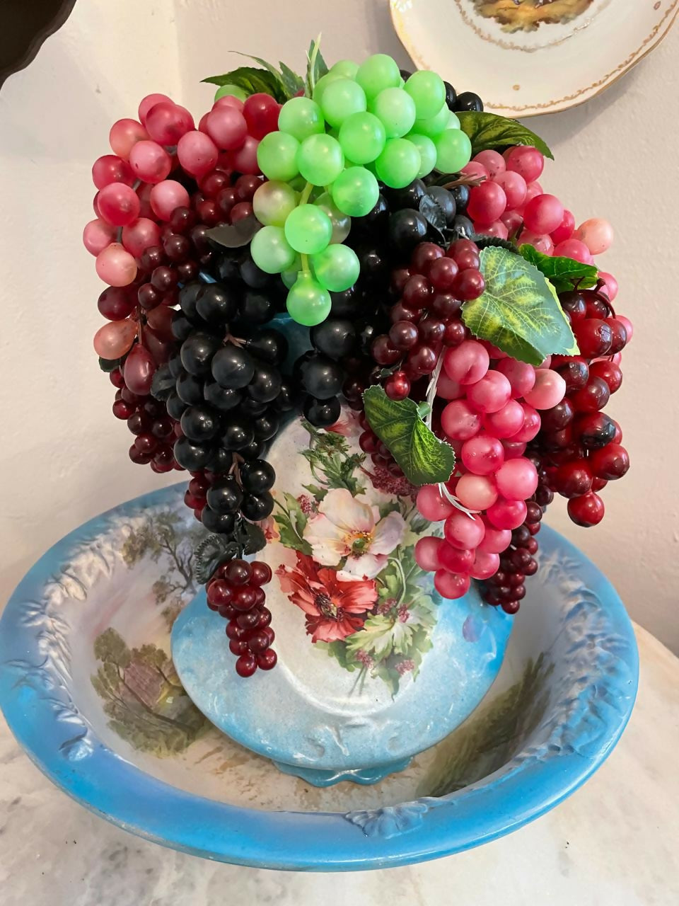 Centro Decorativo “Frutas e Flores”