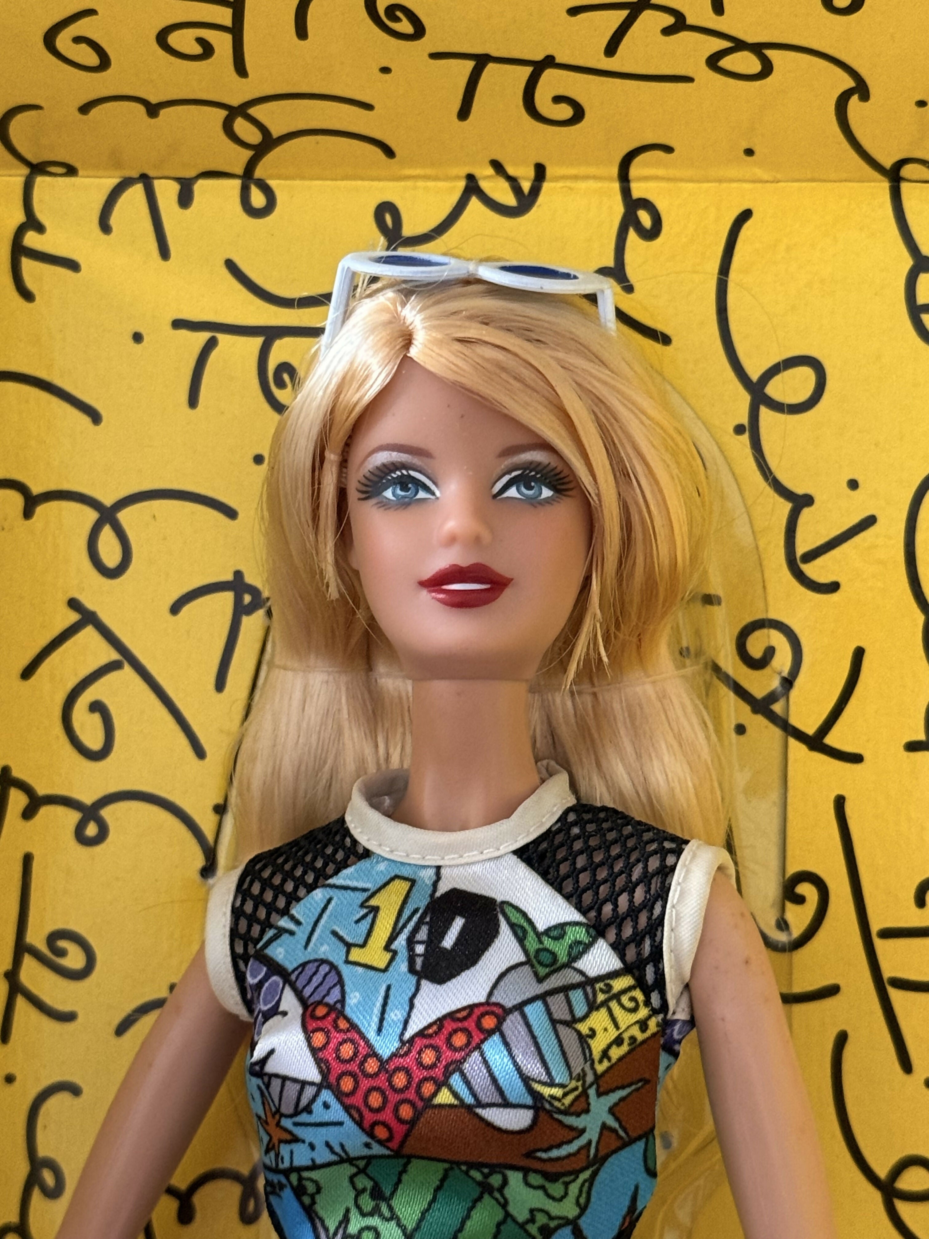 Barbie Colecionável Copa 2016 - Romero Britto