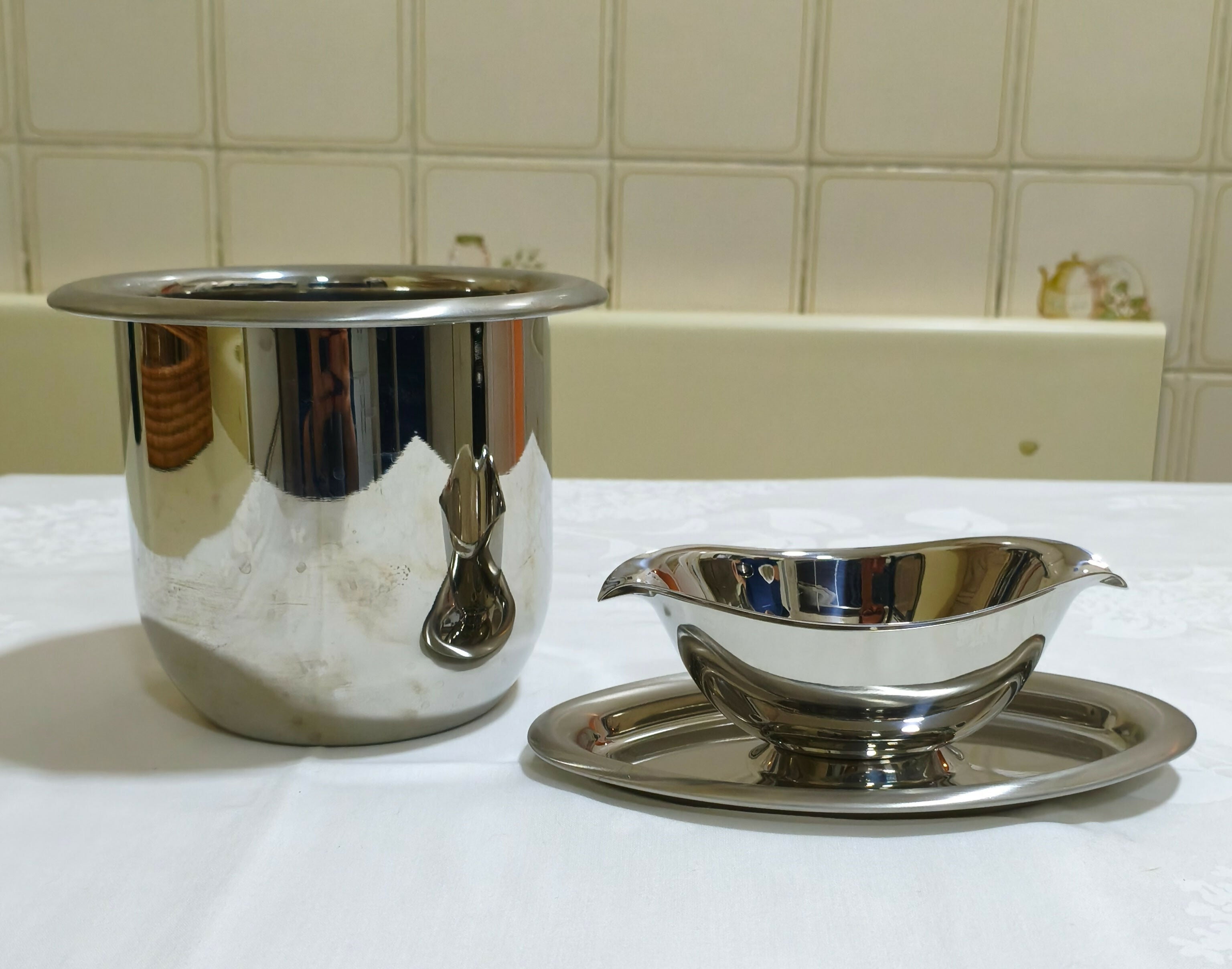 Baixela completa em inox Tramontina — 12 peças