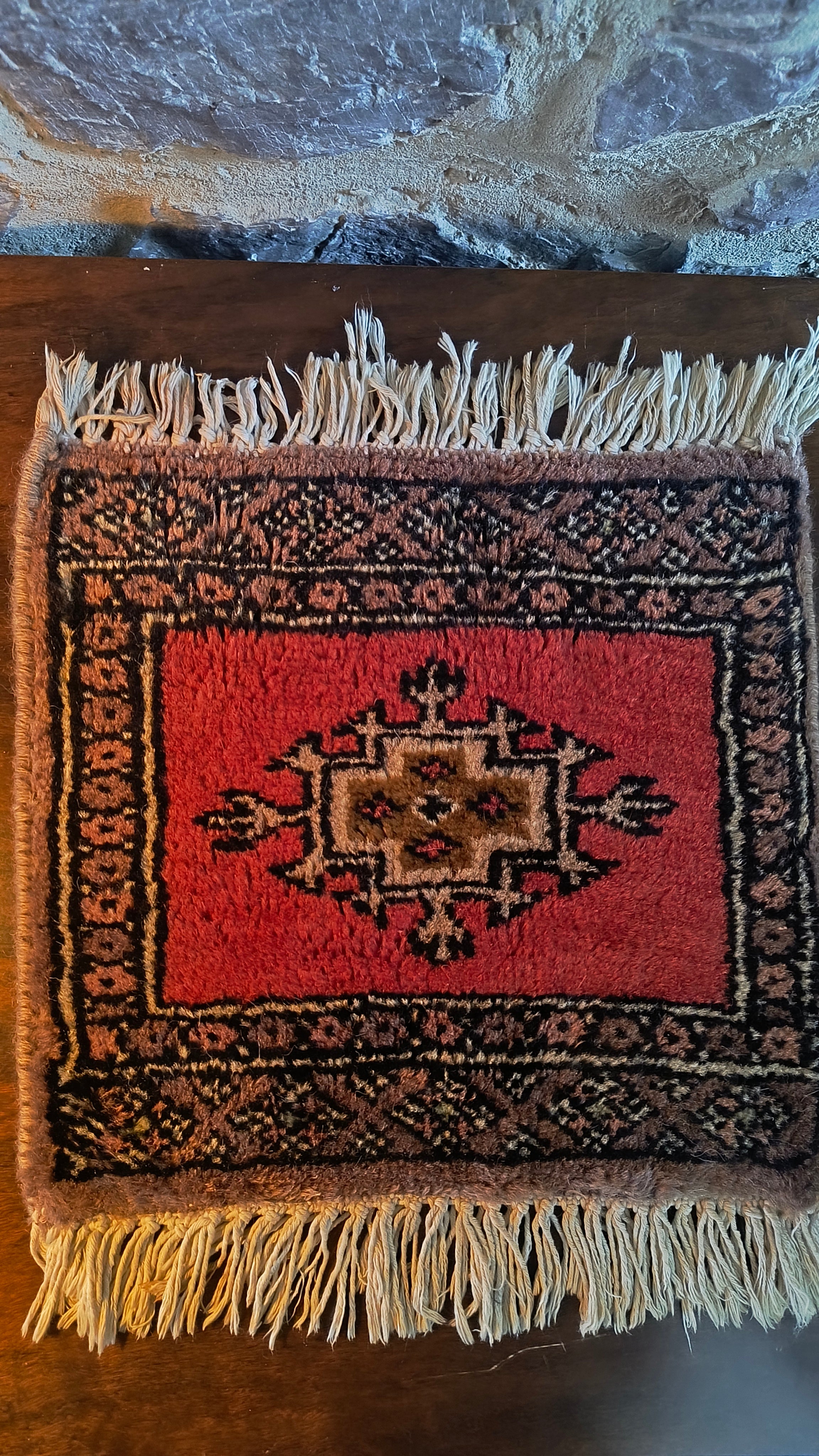 Mini tapete em estilo oriental para decoração