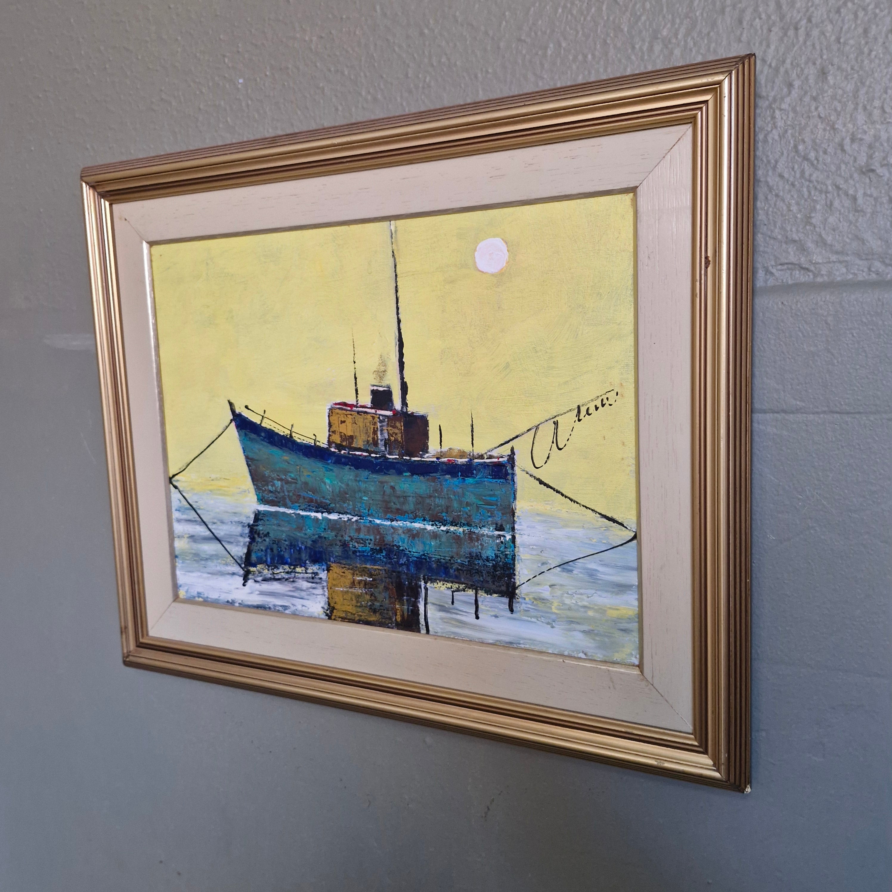 Quadro Ost Barco Pesqueiro