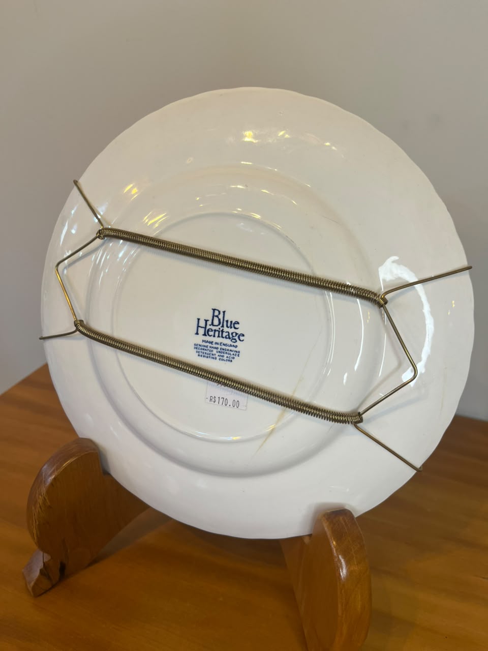 Prato Decorativo Blue Heritage – Made in England