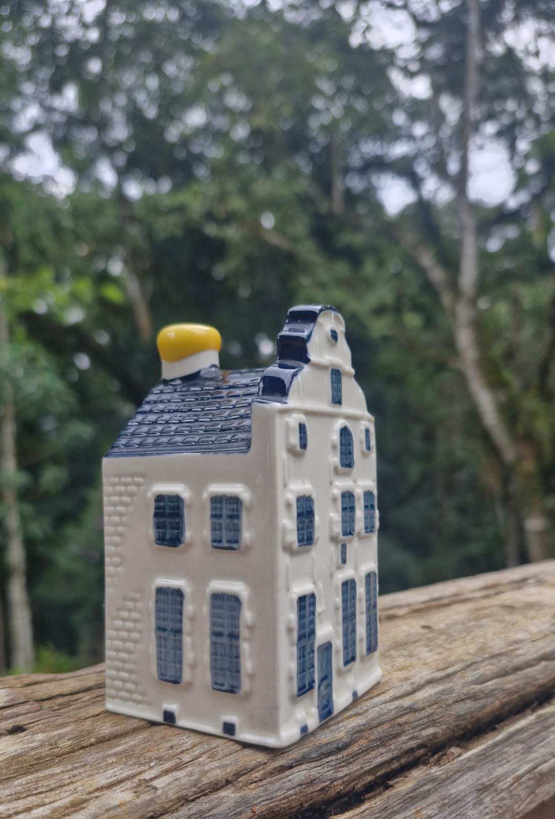 Rara Miniatura Casinha Holandesa KLM Bols Delft Nº 84