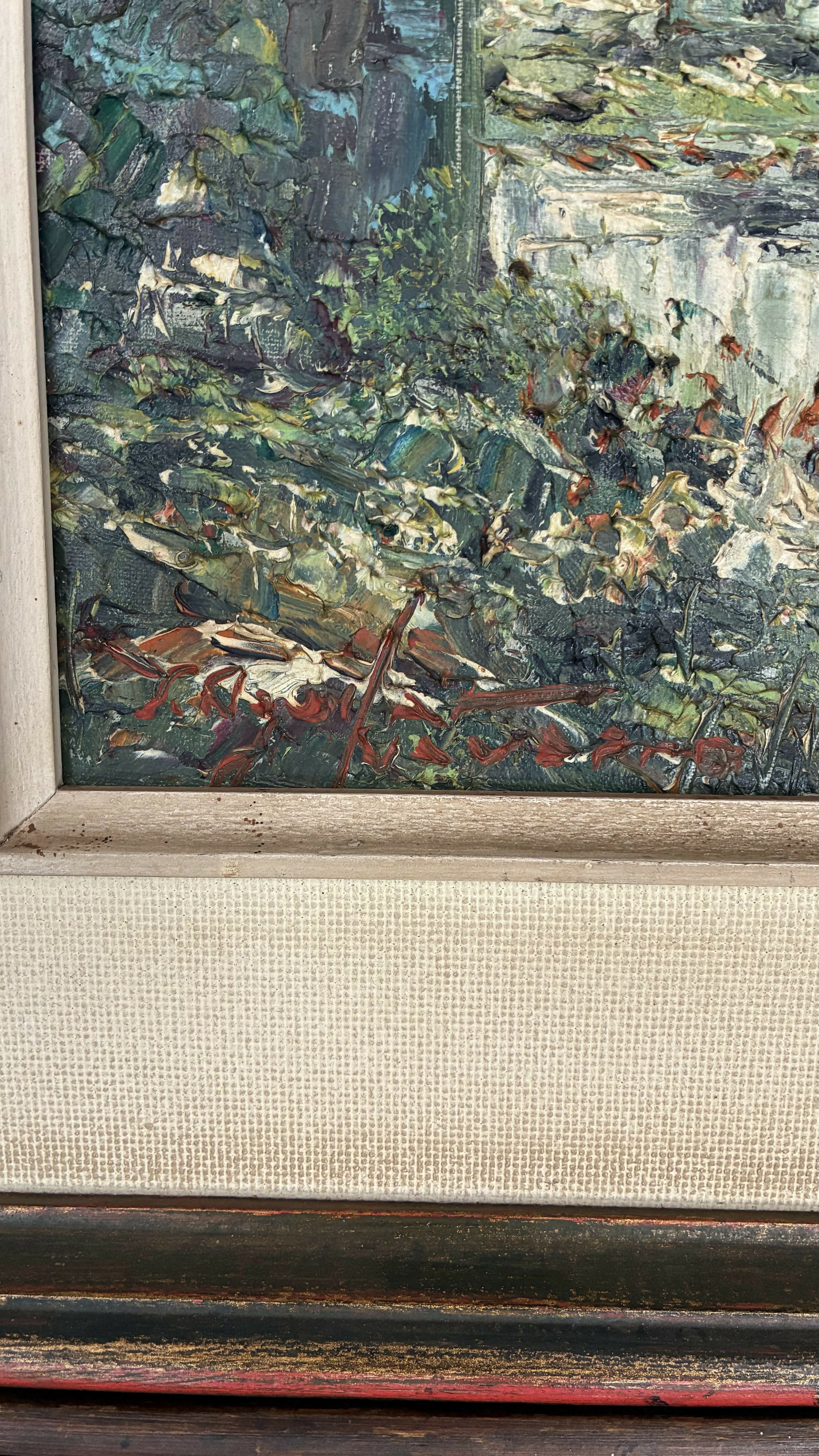 QUADRO ÓLEO SOBRE TELA - AGUILAR NAVARRO