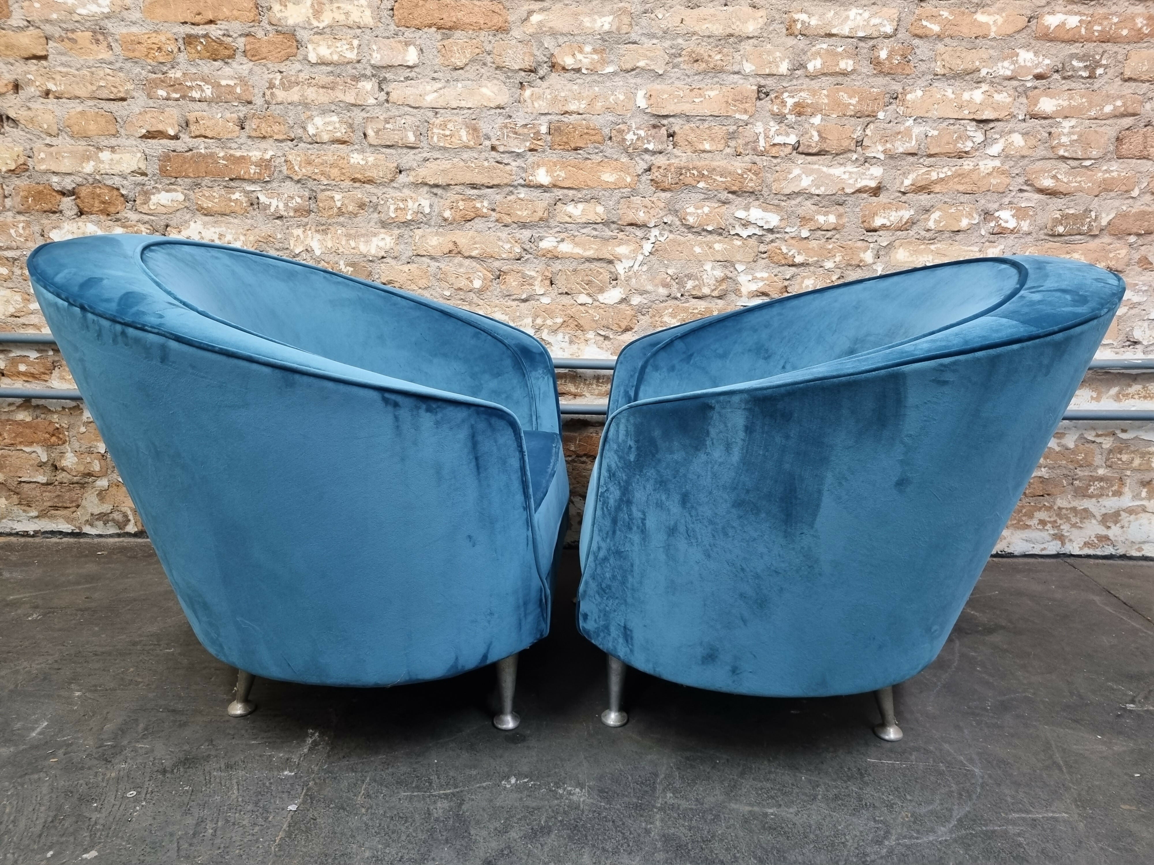 Par de Poltronas Ico Parisi