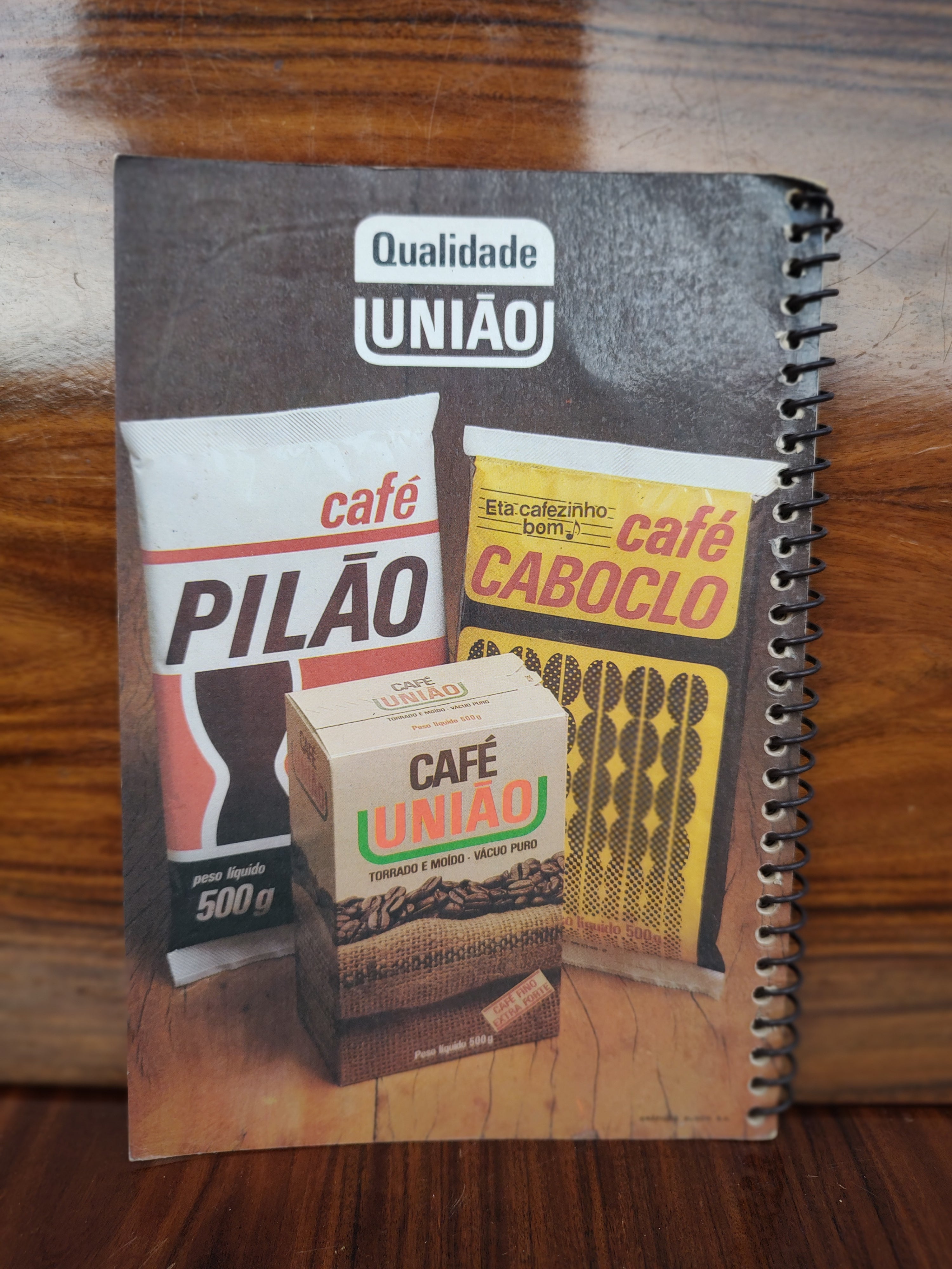 Livro Temático "Café - o sabor e o prazer" publicado pela União 1982