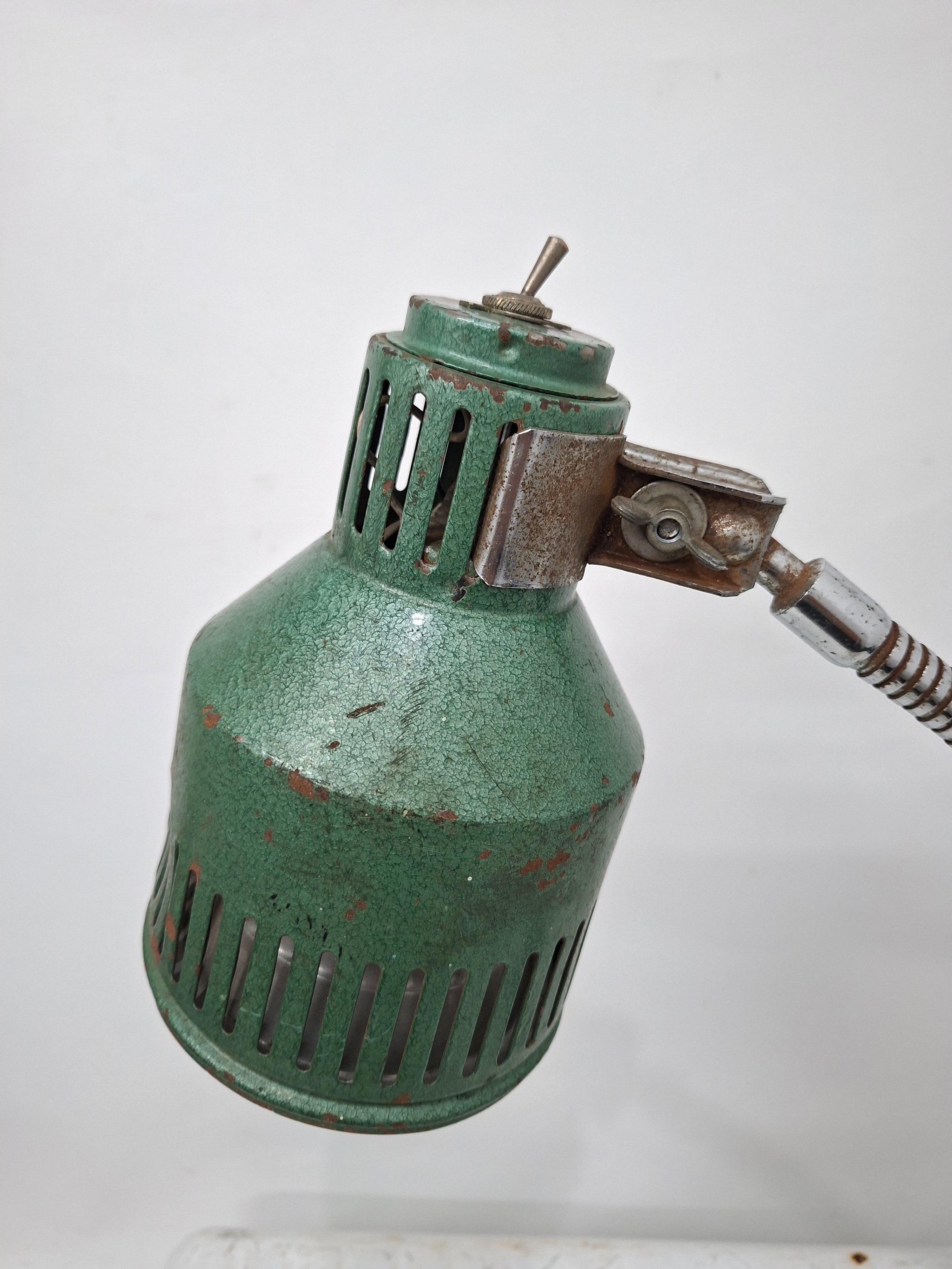 Luminária Vintage de Torno Upcycling