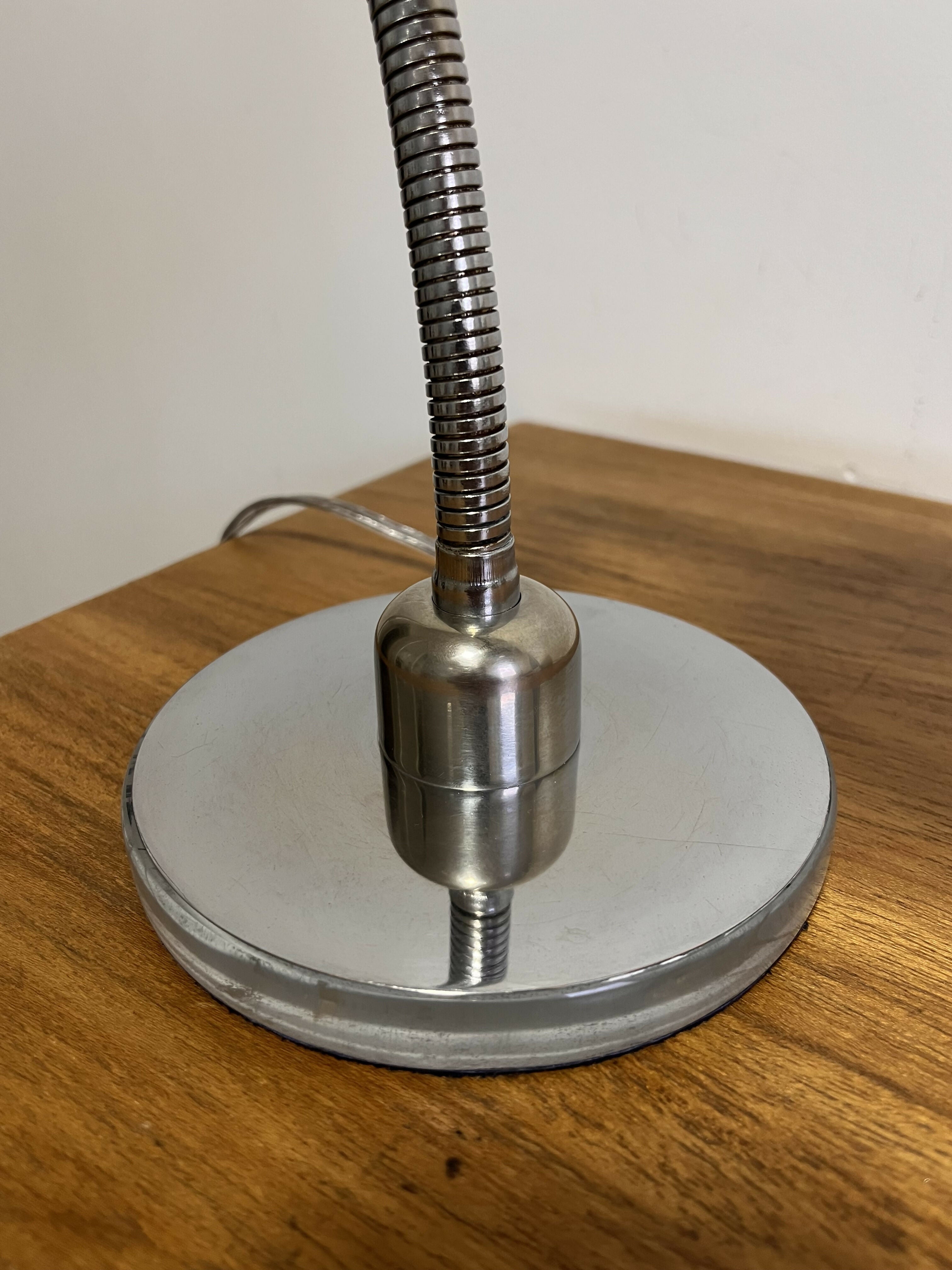 Luminária space age olho de boi