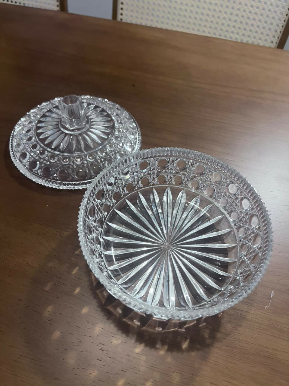 Bombonière em cristal