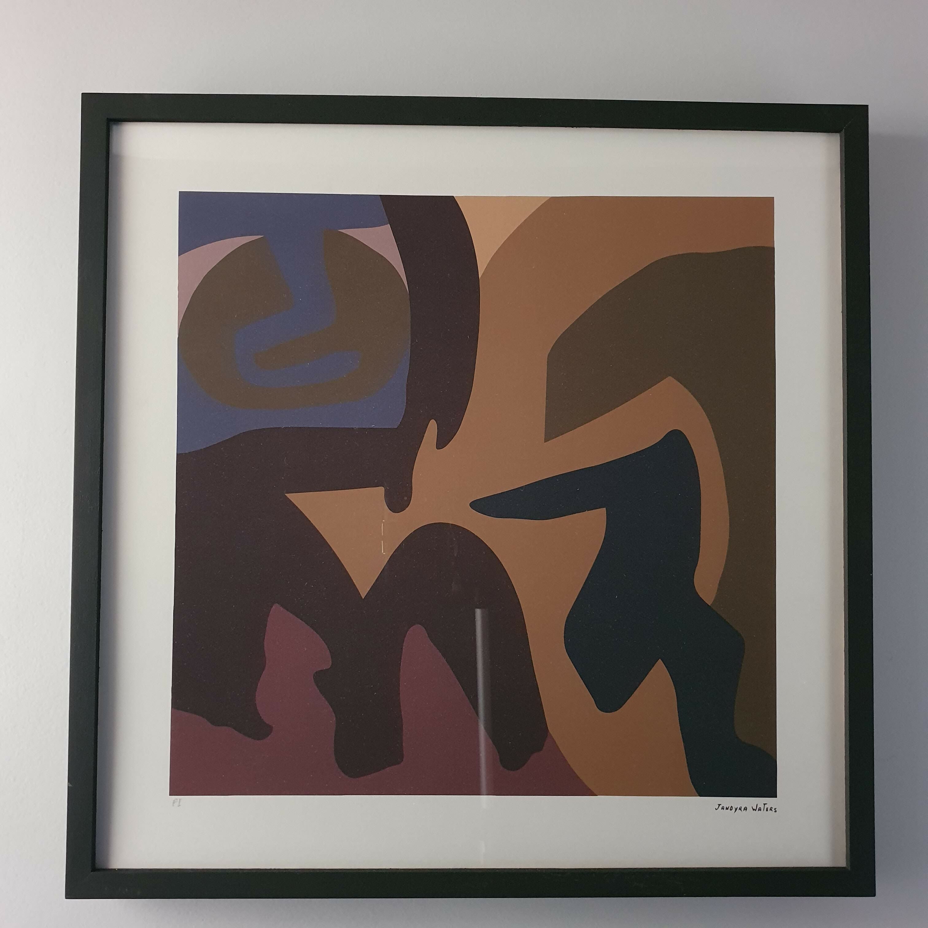 Quadro serigrafia de Jandyra Waters