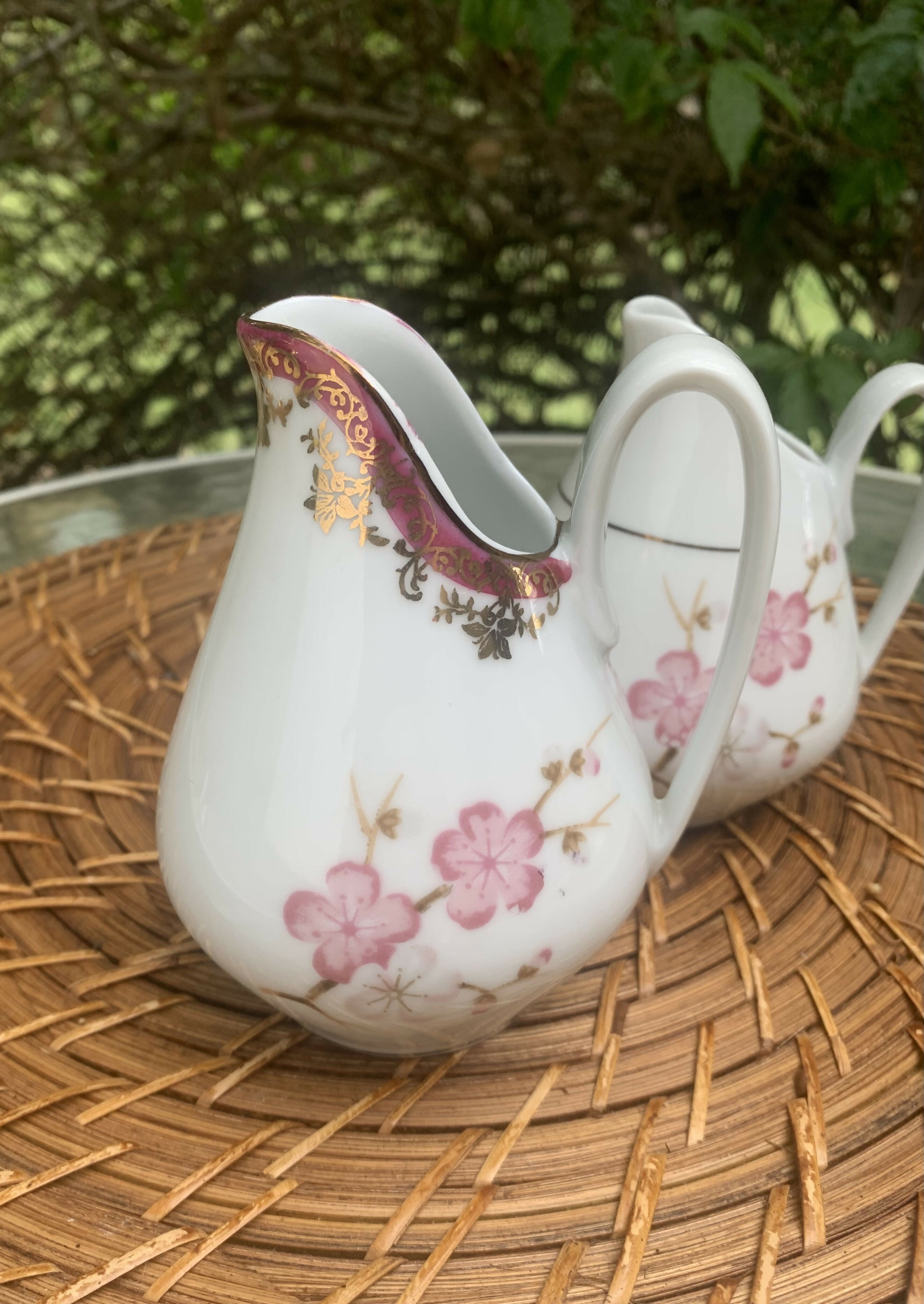 Jarrinhas Leiteiras Cremeiras porcelana Real (valores distintos)