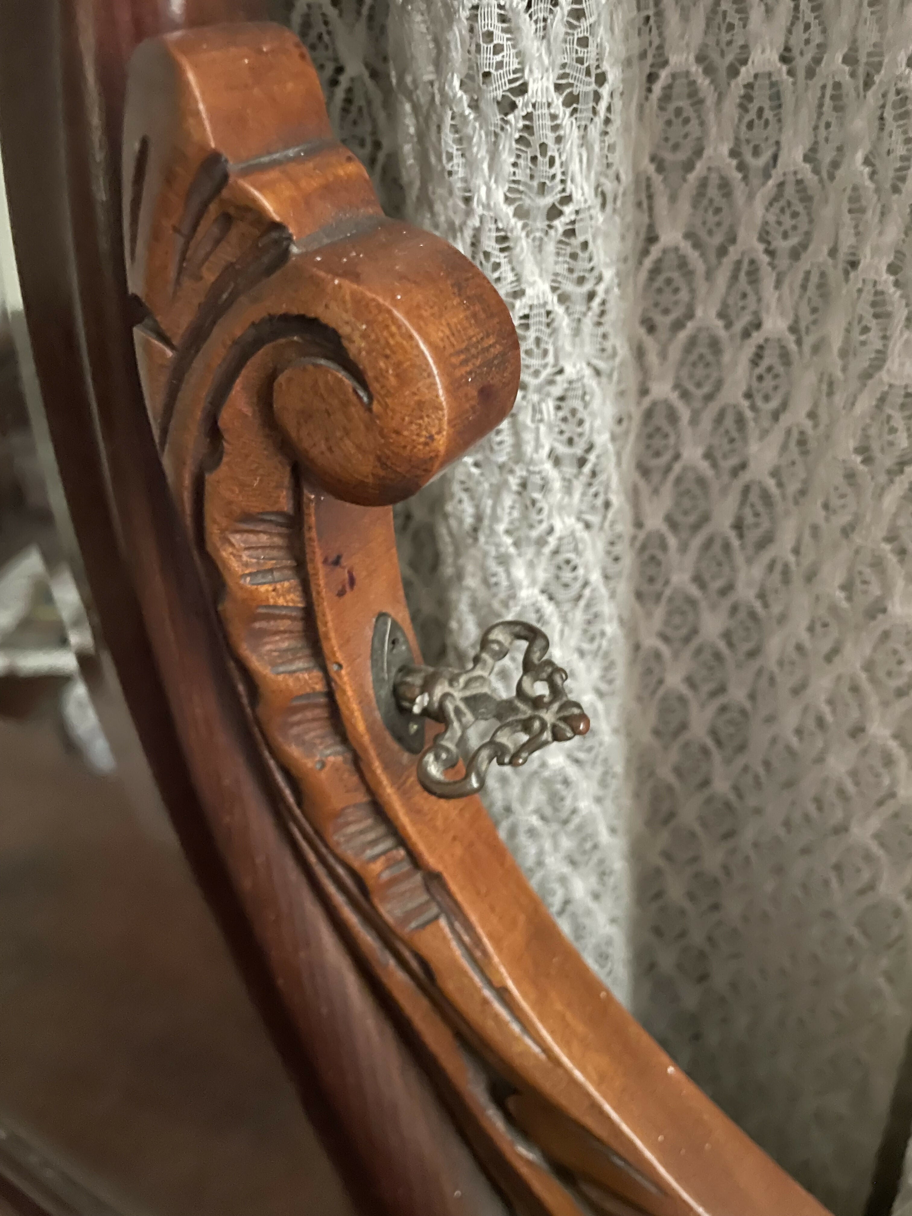 Penteadeira Provençal com espelho - anos 60