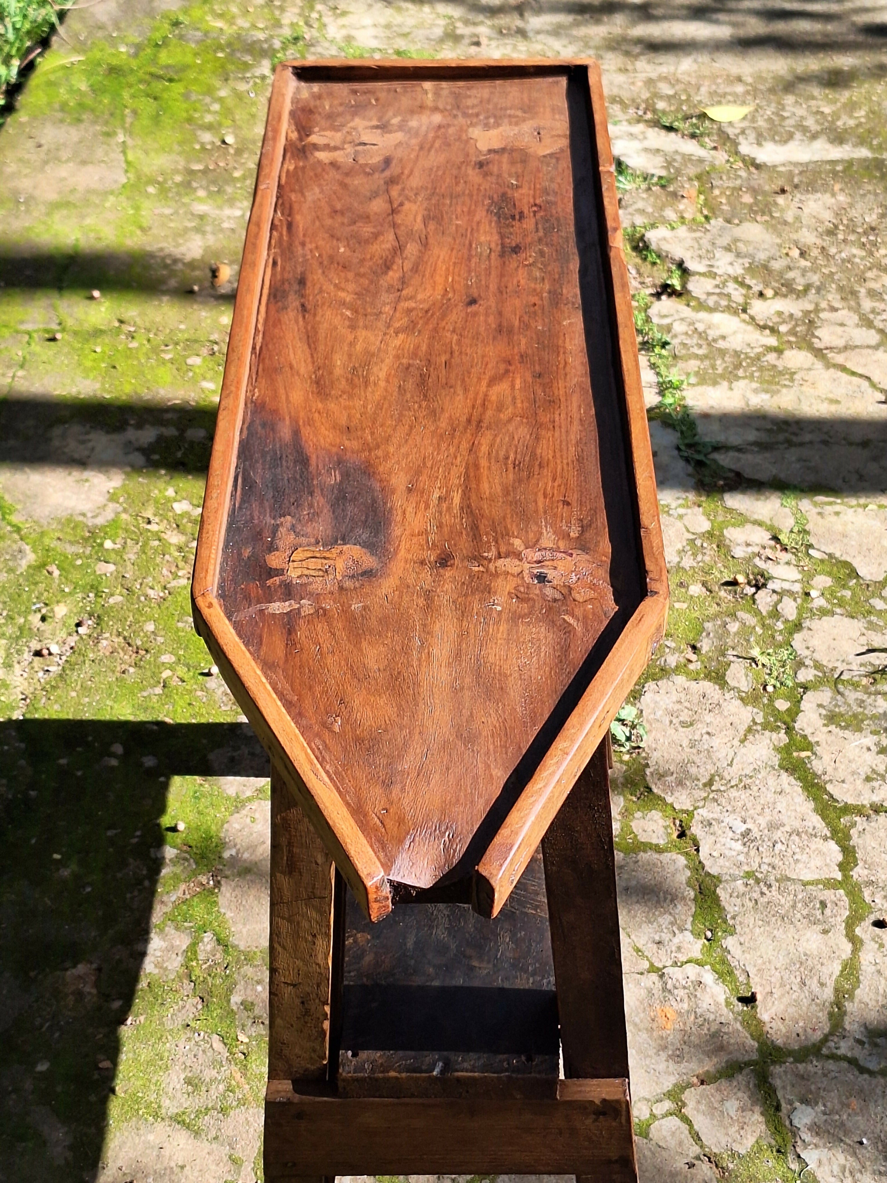 Queijeira Rústica Madeira Maciça Garimpo Mineiro