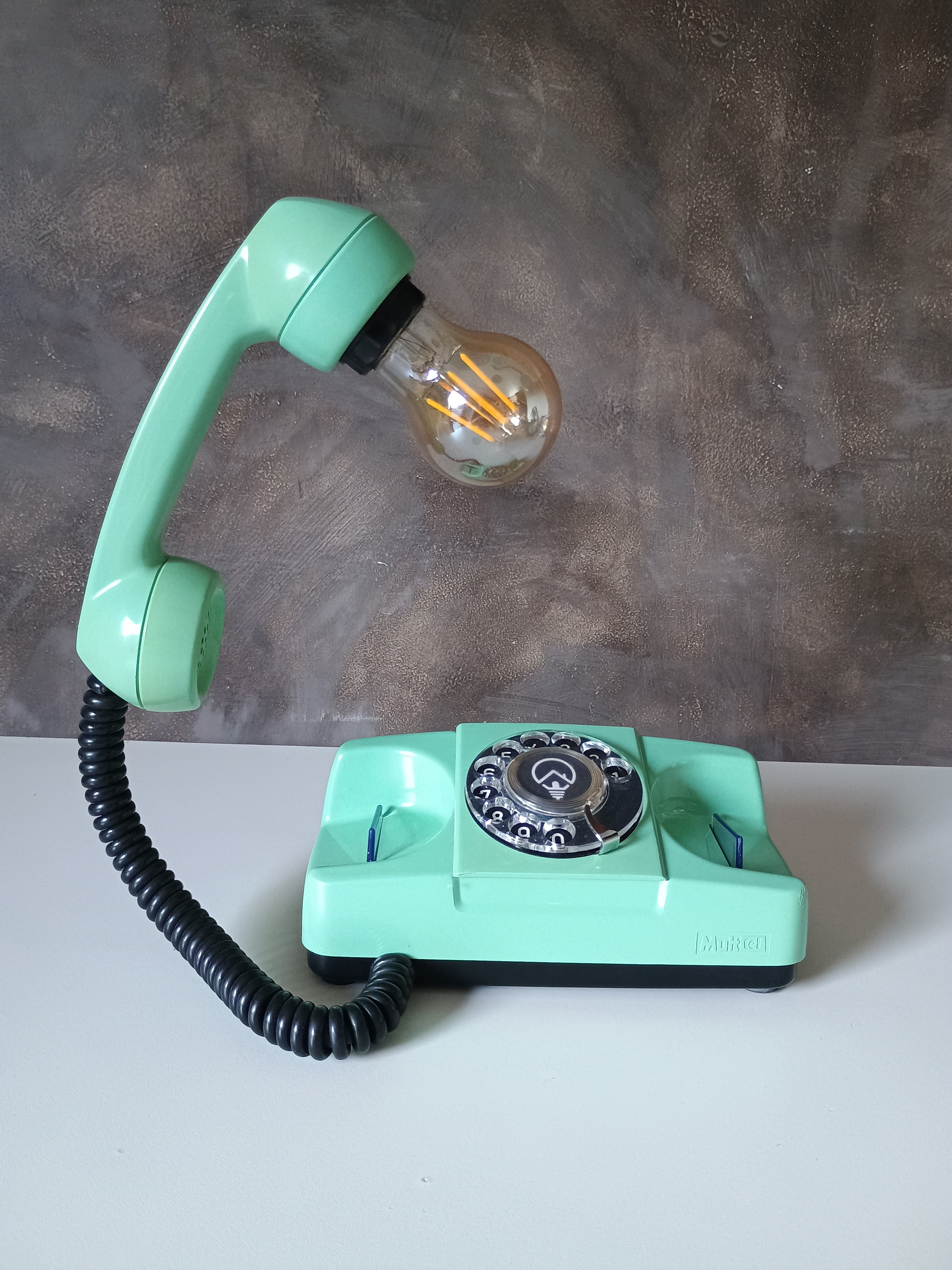 Luminária Telefone Tijolinho (Cores Variadas)