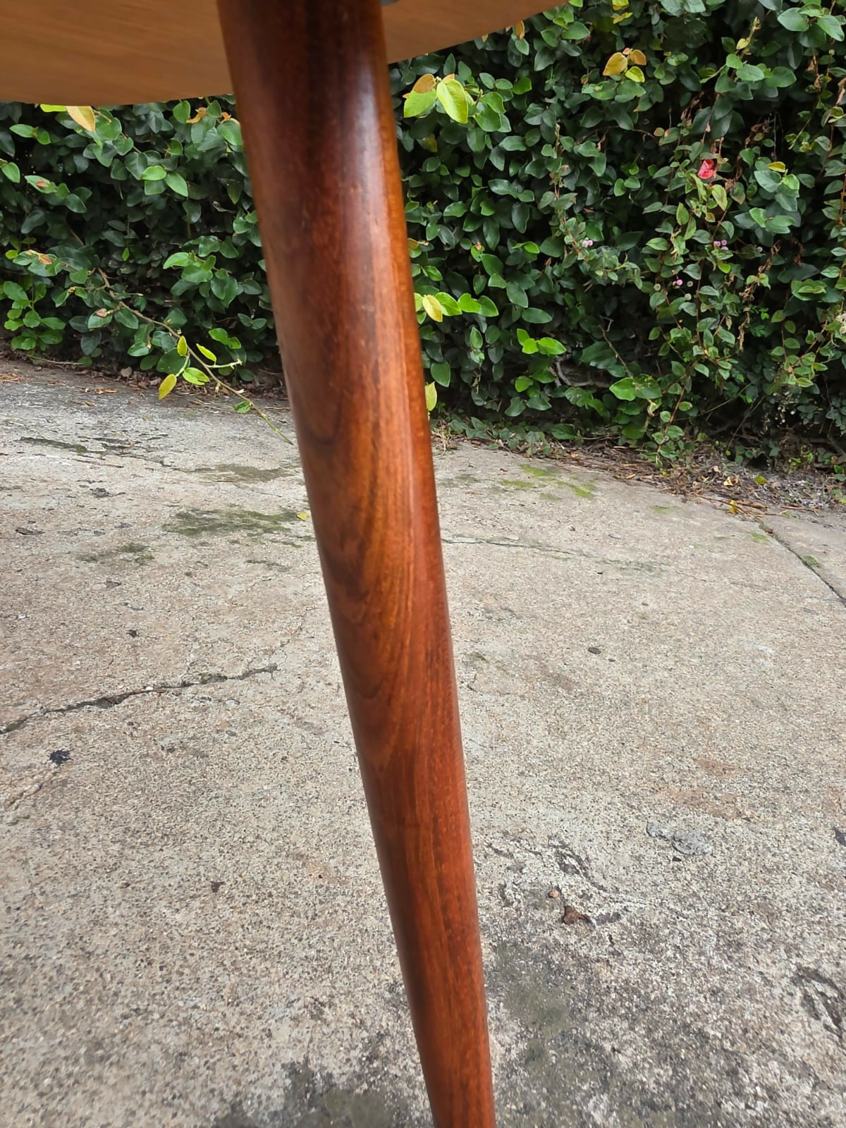 Mesa de centro "Feijão" em Pau-Ferro e Jatobá
