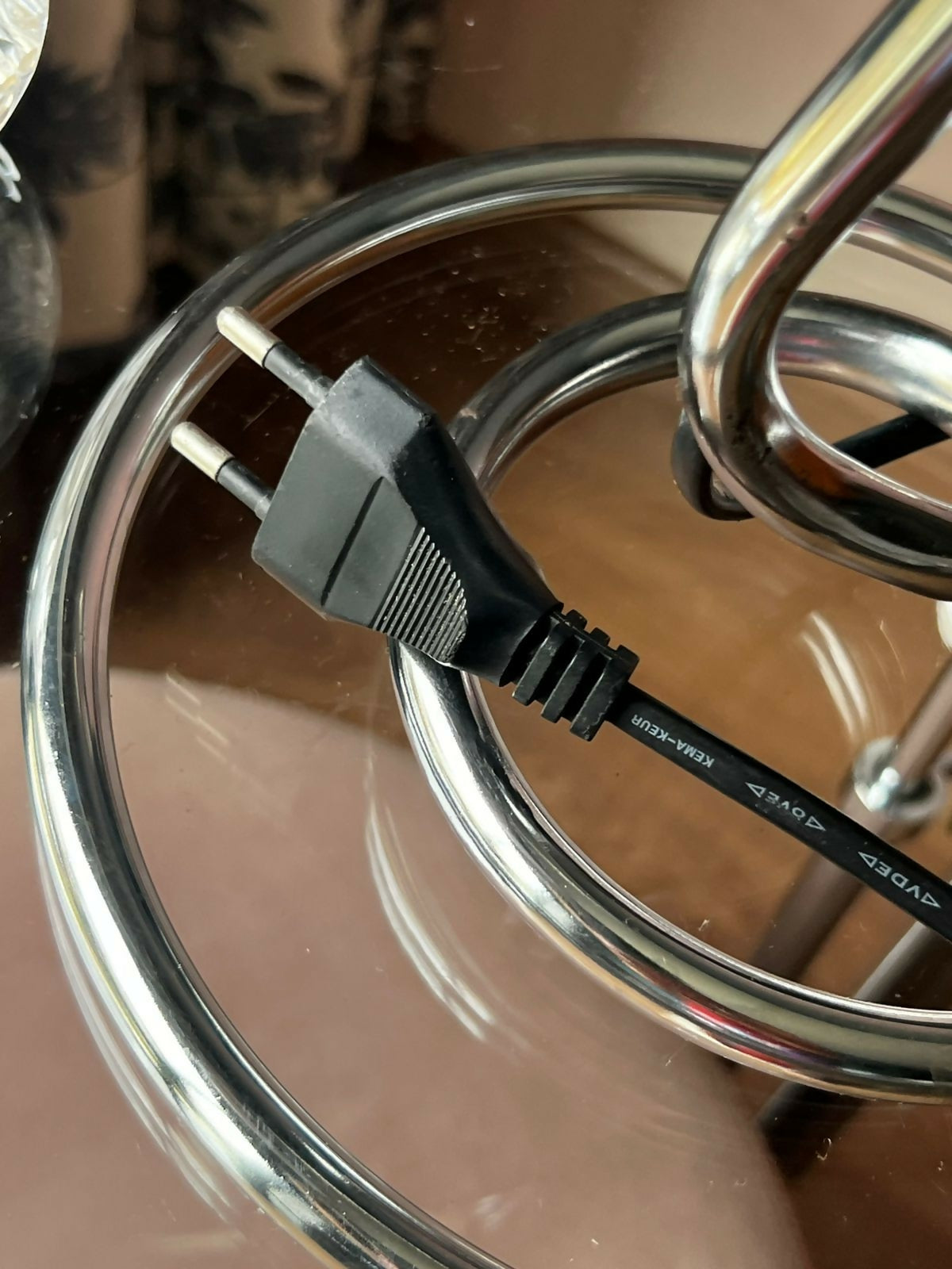 Luminária space age 80s – peça importada