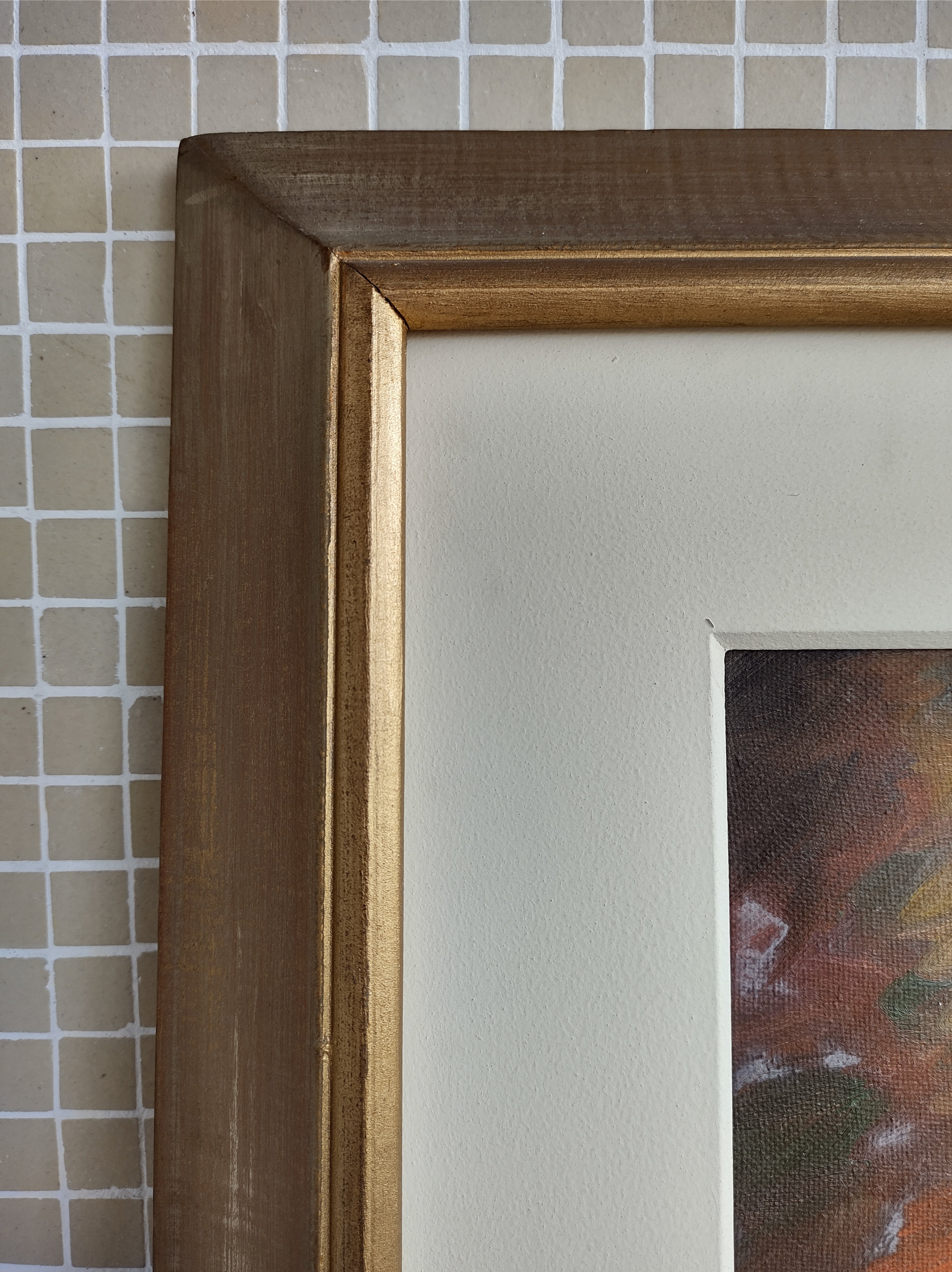 Quadro Flores Amarelas- Óleo s/ tela- Original 1979