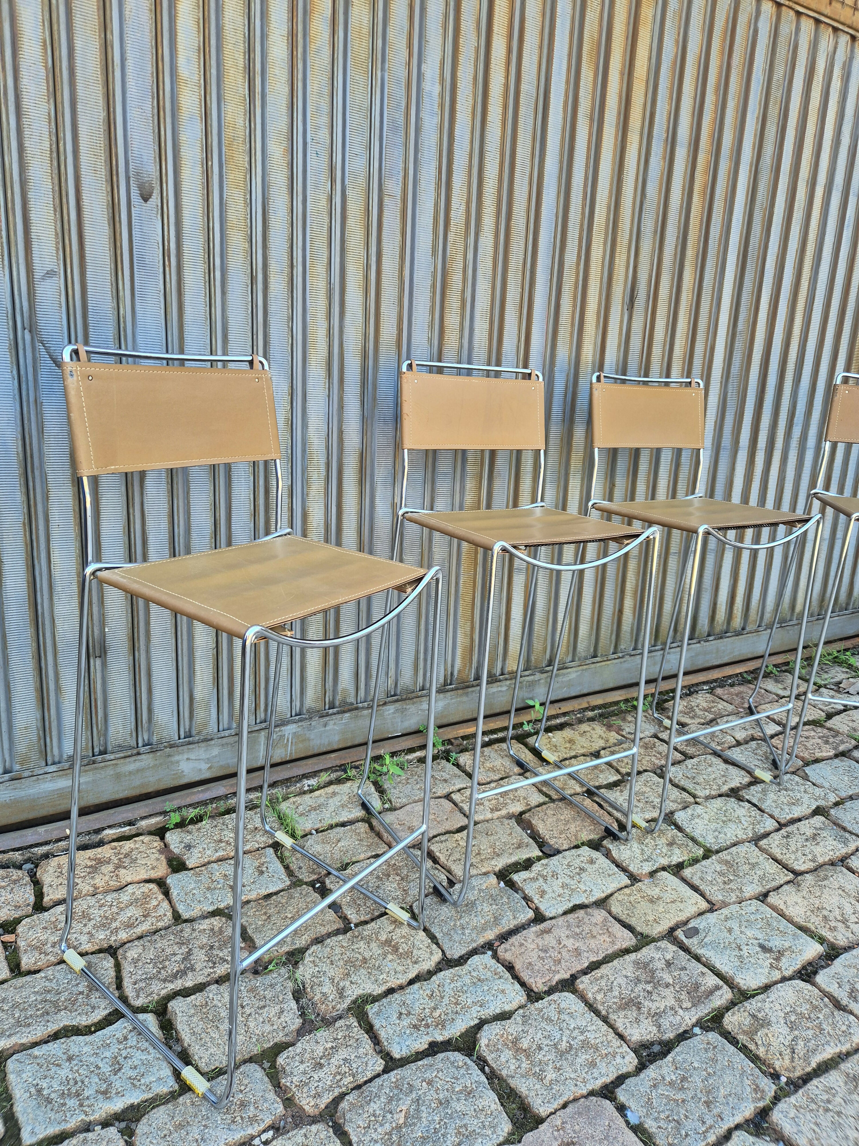 Quarteto de banquetas altas ' Jodi ' Italianas