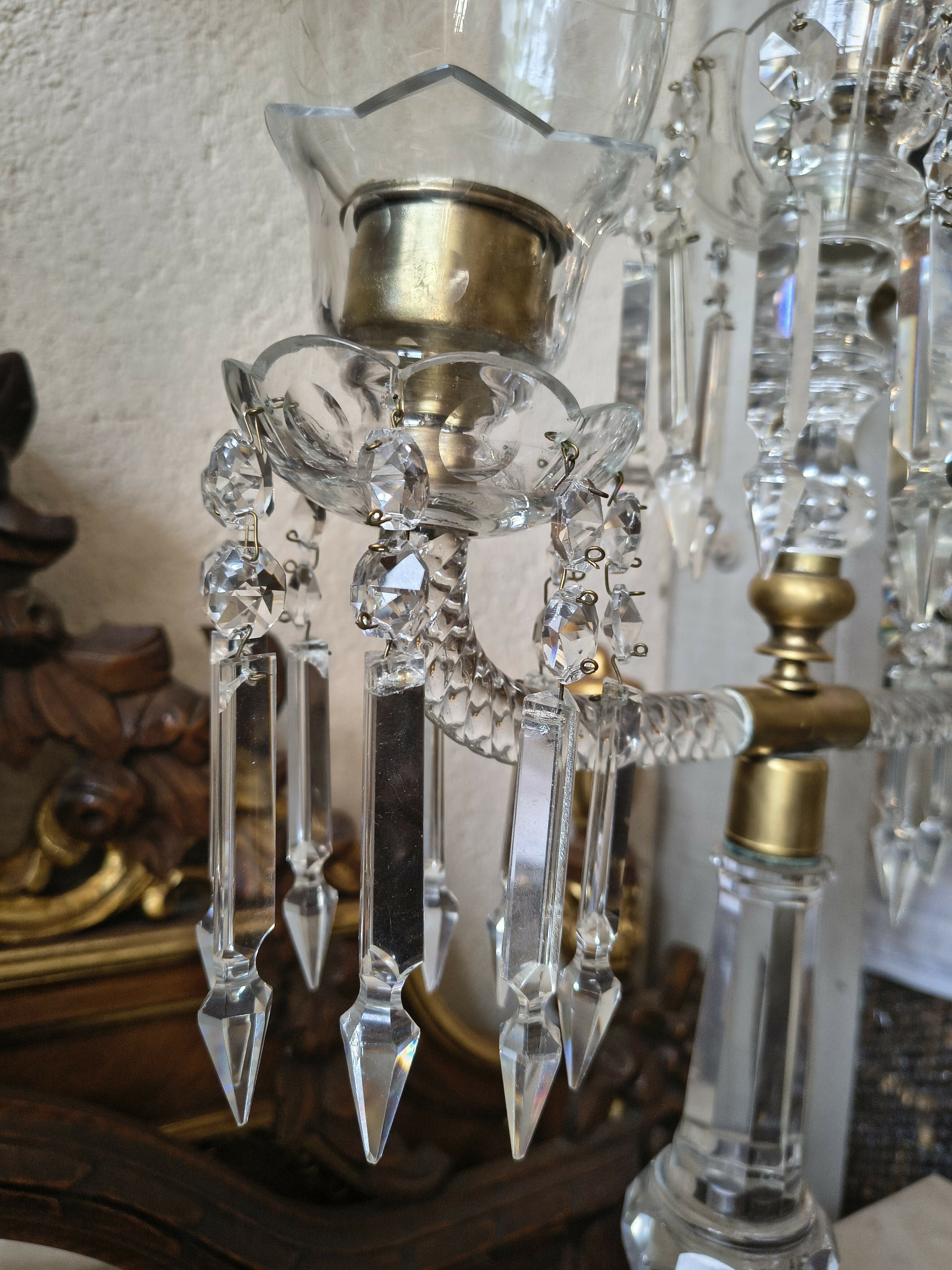Castiçal Antigo Baccarat
