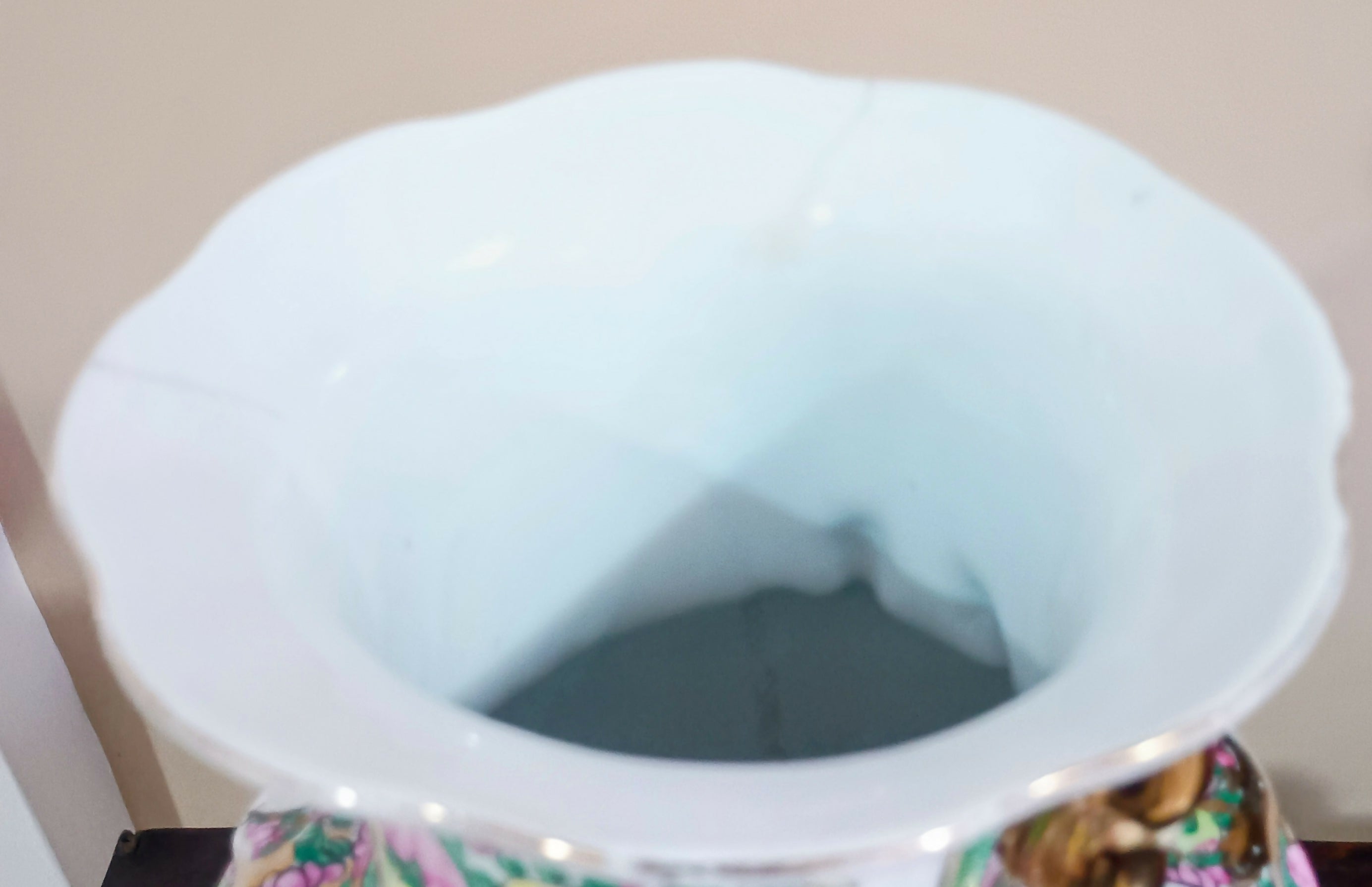 VASO EM PORCELANA CHINÊS “FAMÍLIA ROSA"