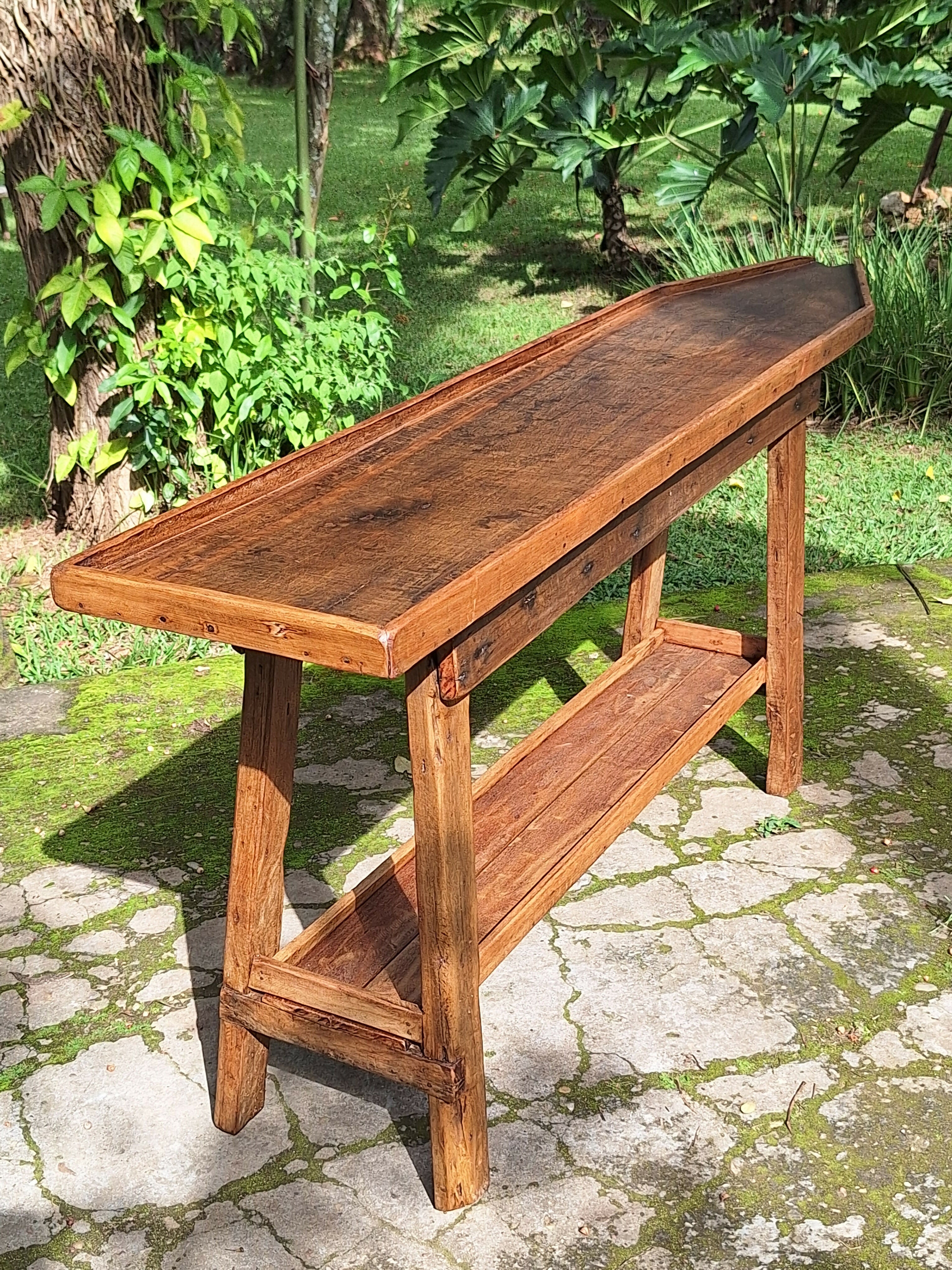 Queijeira Rústica Madeira Maciça Garimpo Mineiro