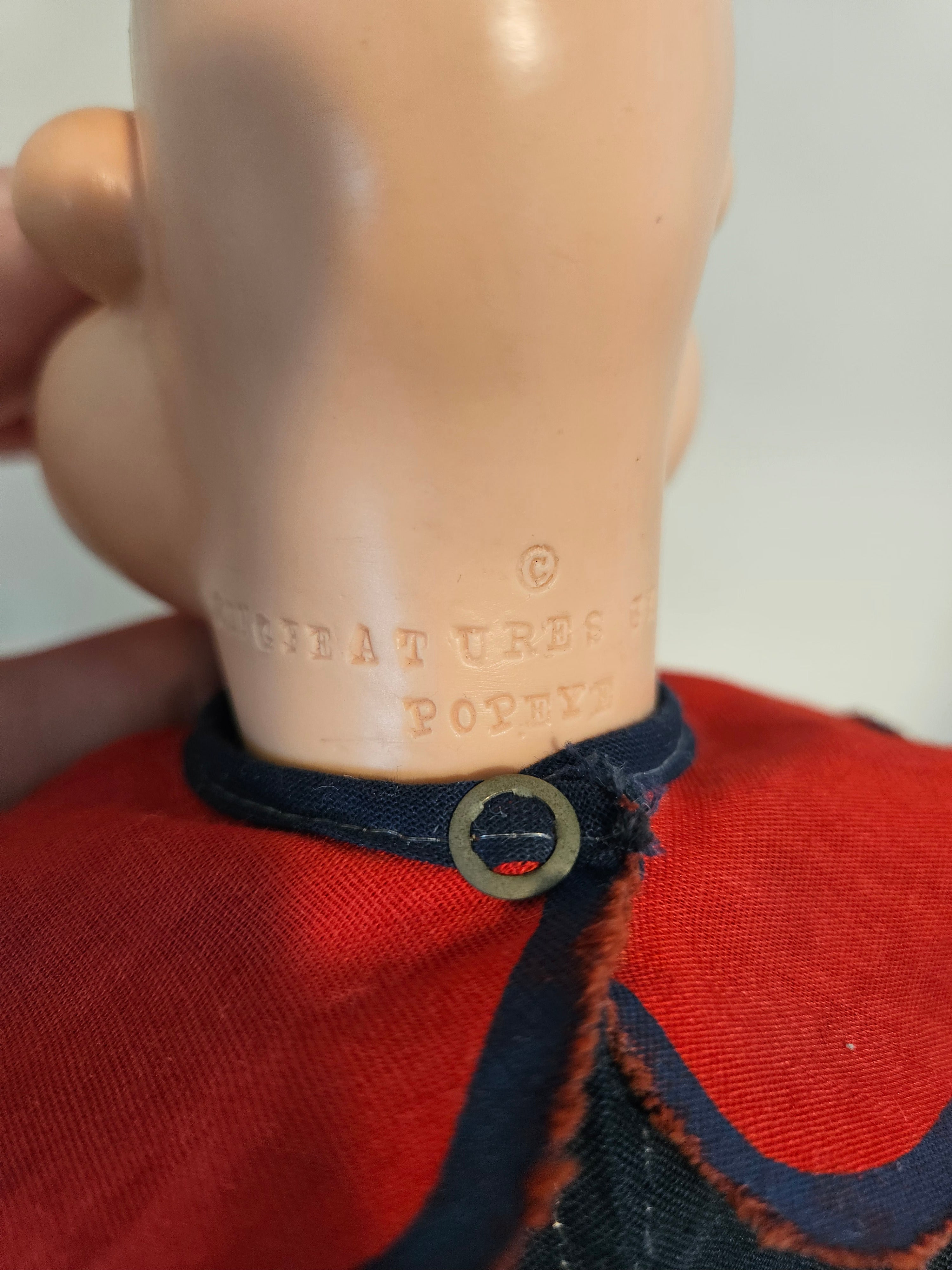 Boneco Popeye Vintage 1979 Uneeda Doll Co