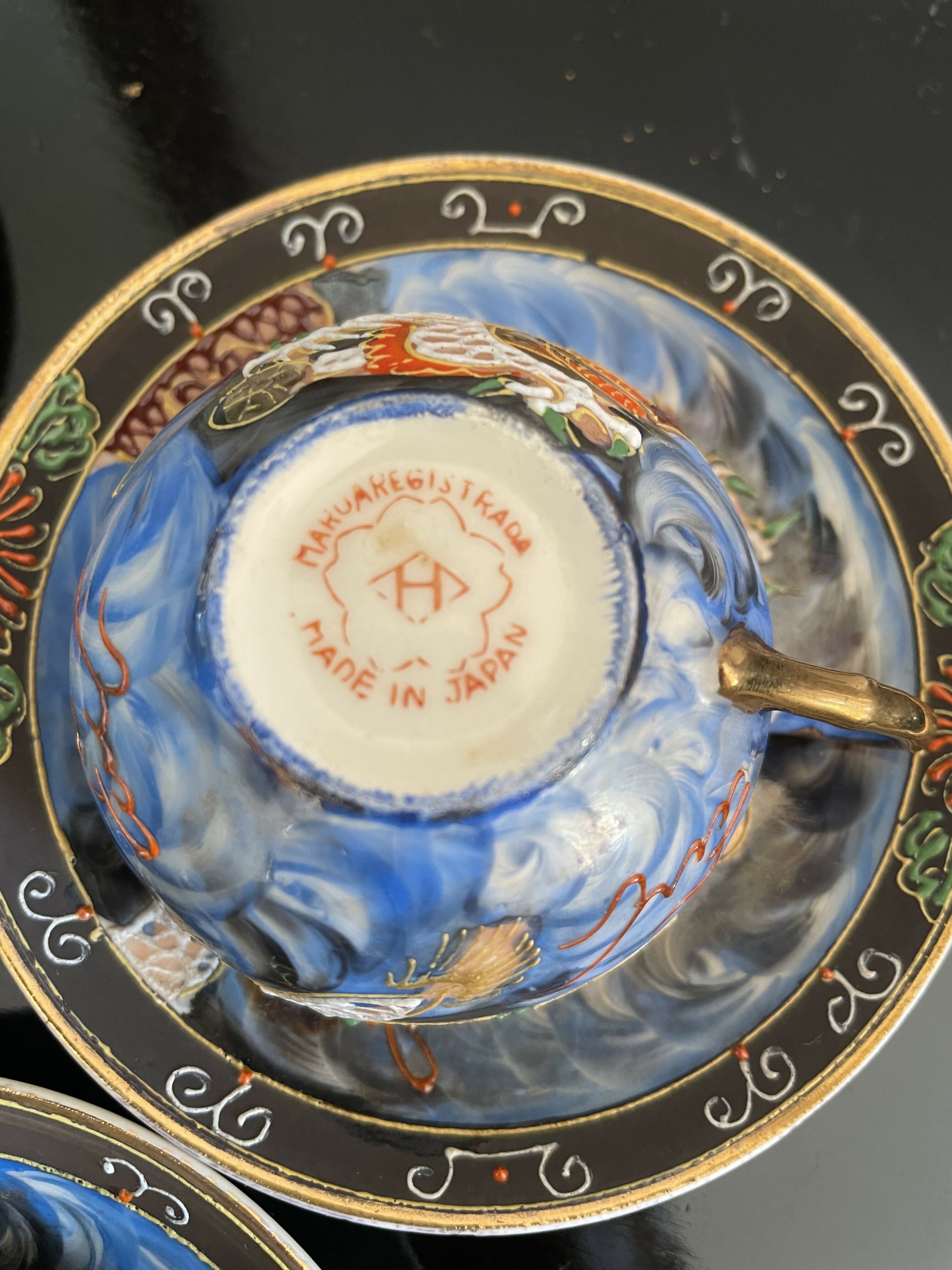 Jogo de café casca de ovo