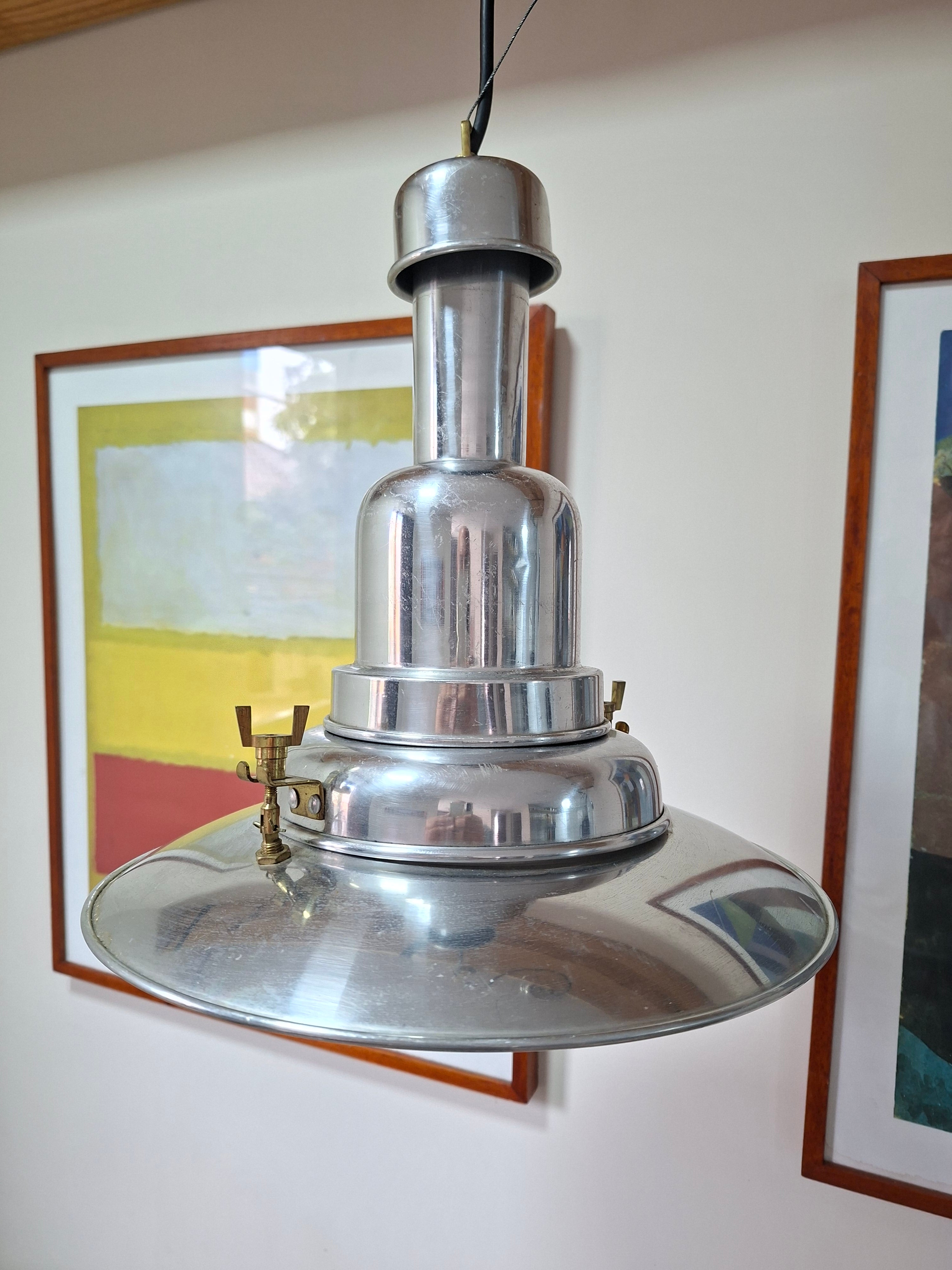 Luminária de Teto Vintage Ikea, Ottava em Inox