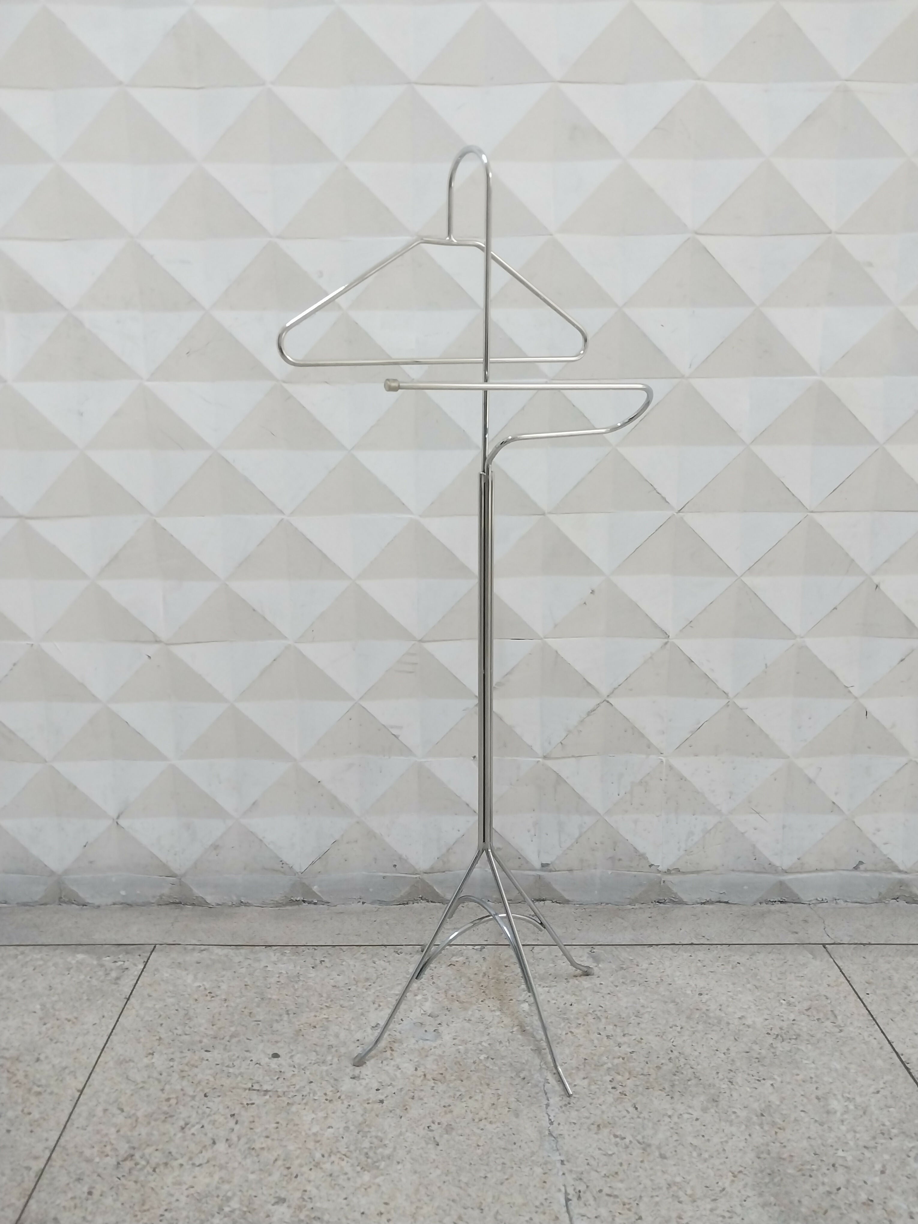 Cabideiro Vintage em Metal Cromado