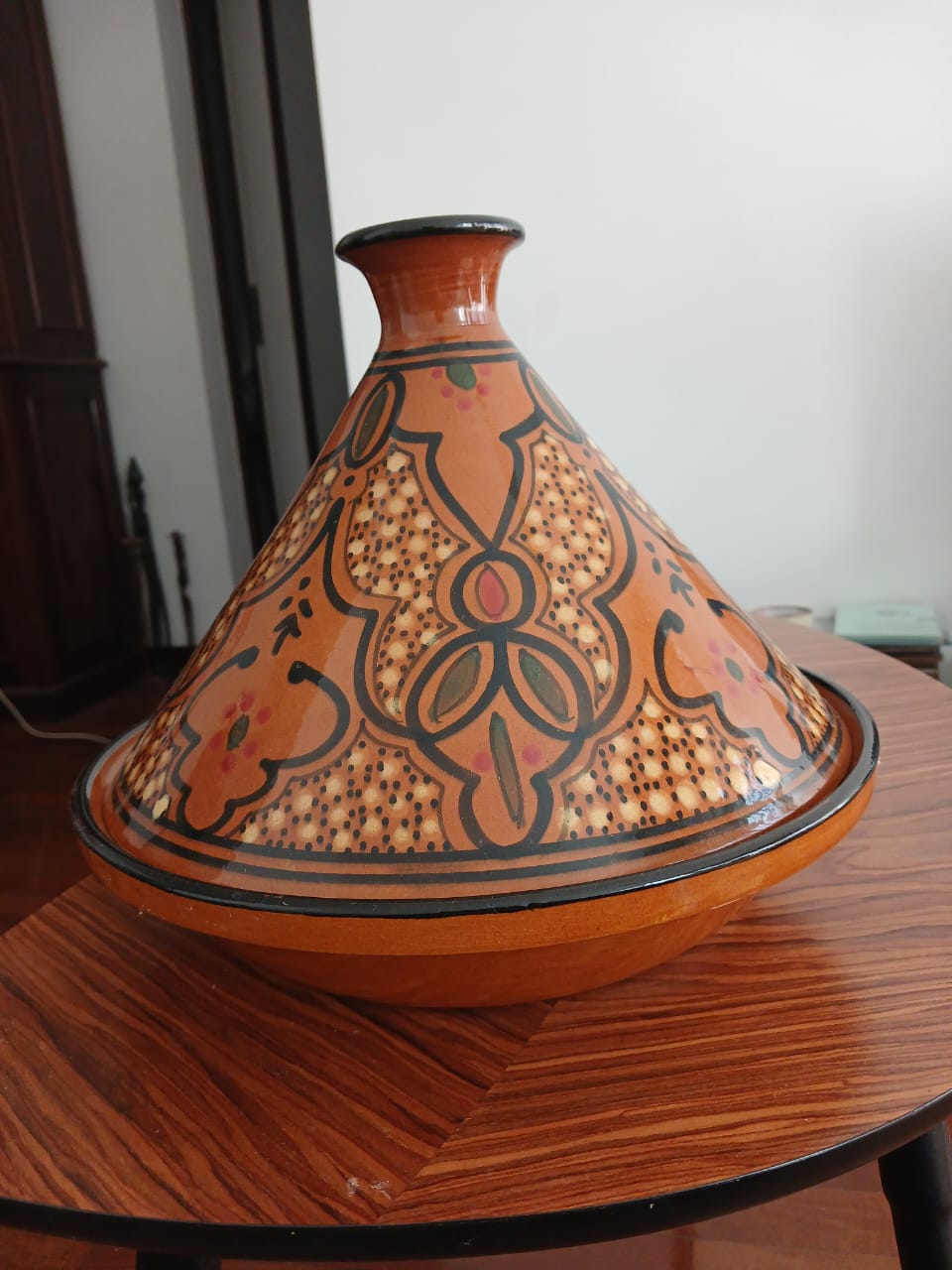 Tagine - Panela de Barro tradicional com pintura manual 