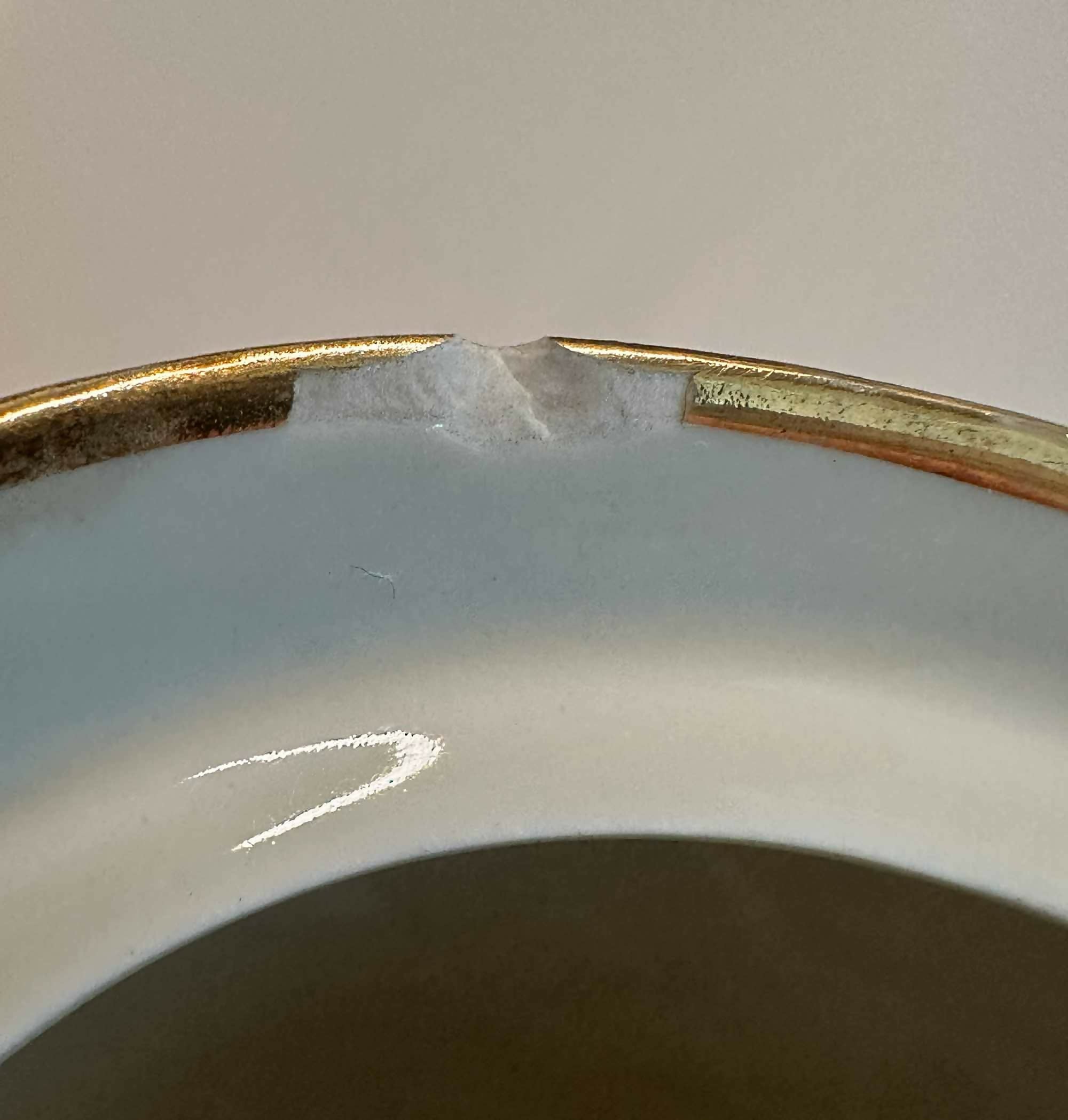 Conjunto de Café em Porcelana Alemã ZEH SCHERZER