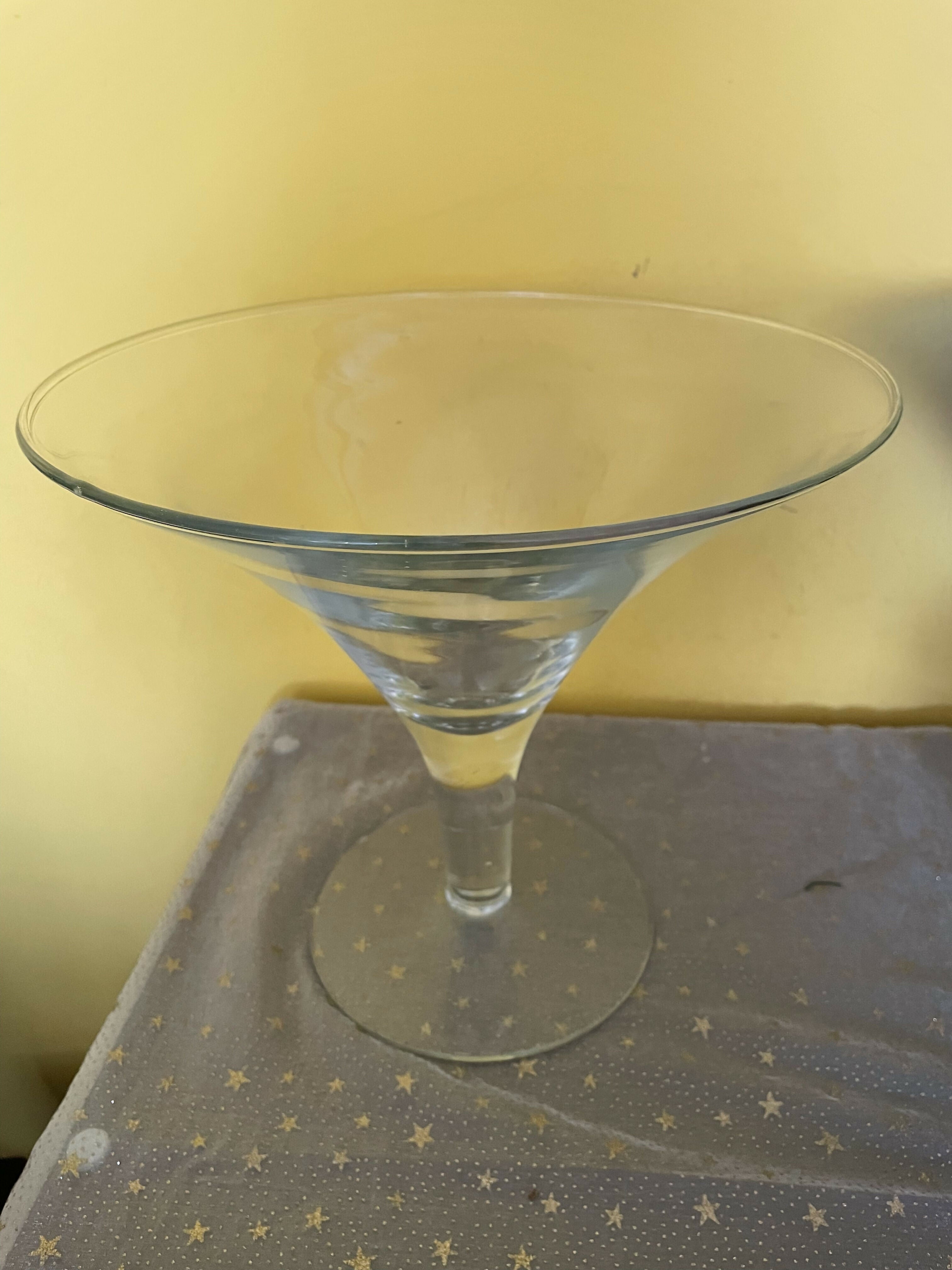 Par de fruteiras em vidro