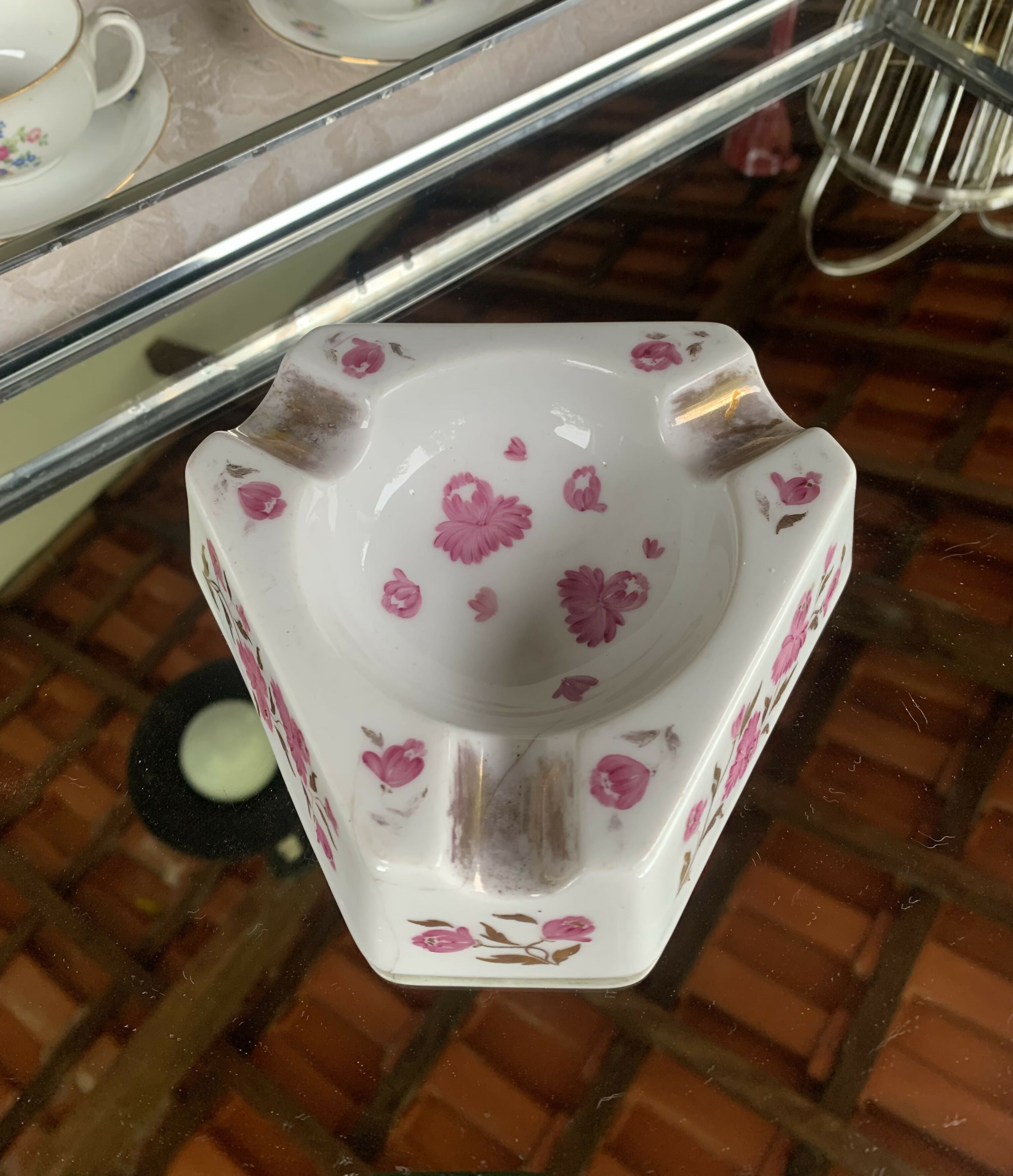 Centenário Cinzeiro Porcelana Noritake
