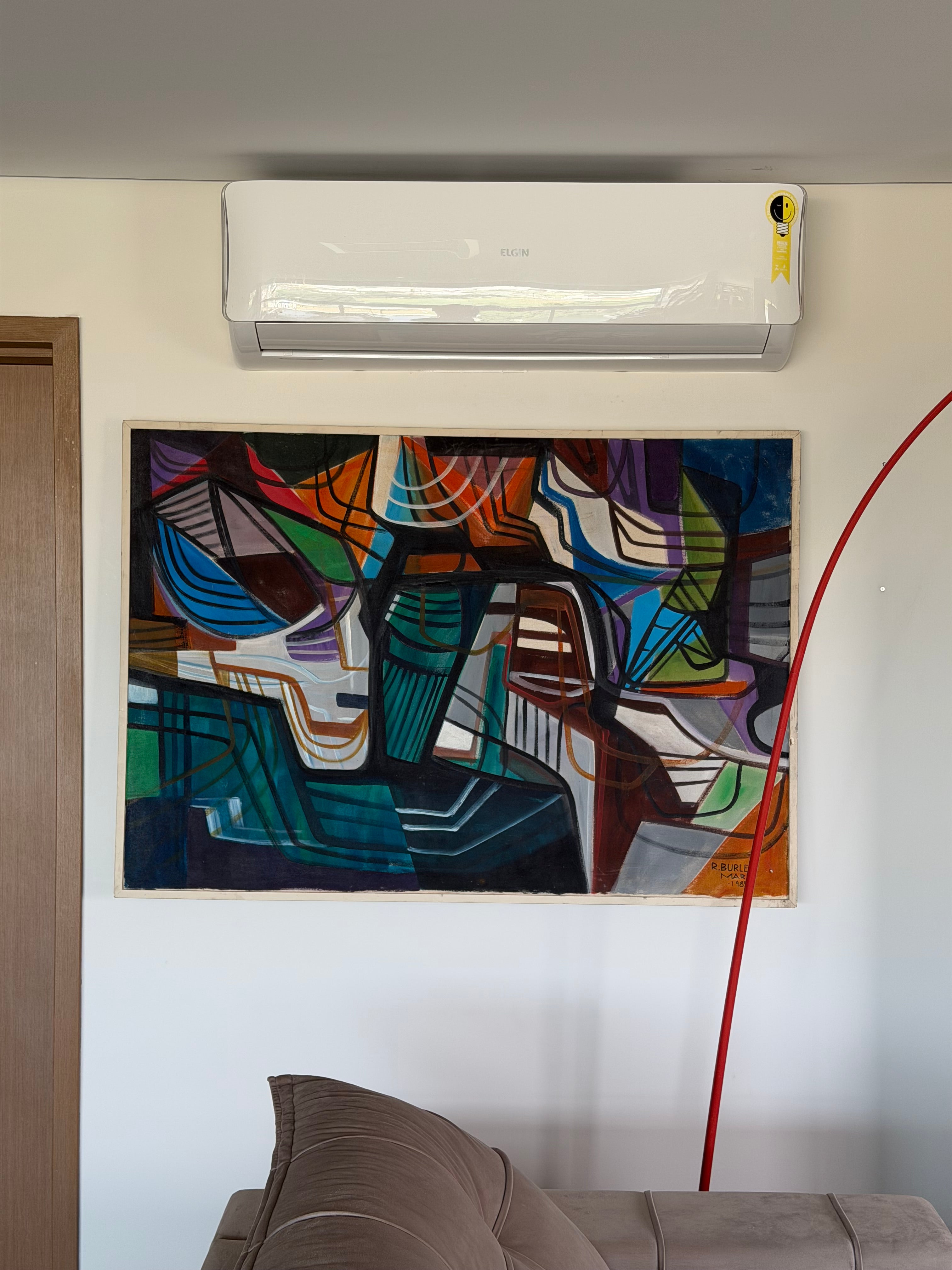 Quadro Roberto Burle Marx O.S.T 93 x 133cm