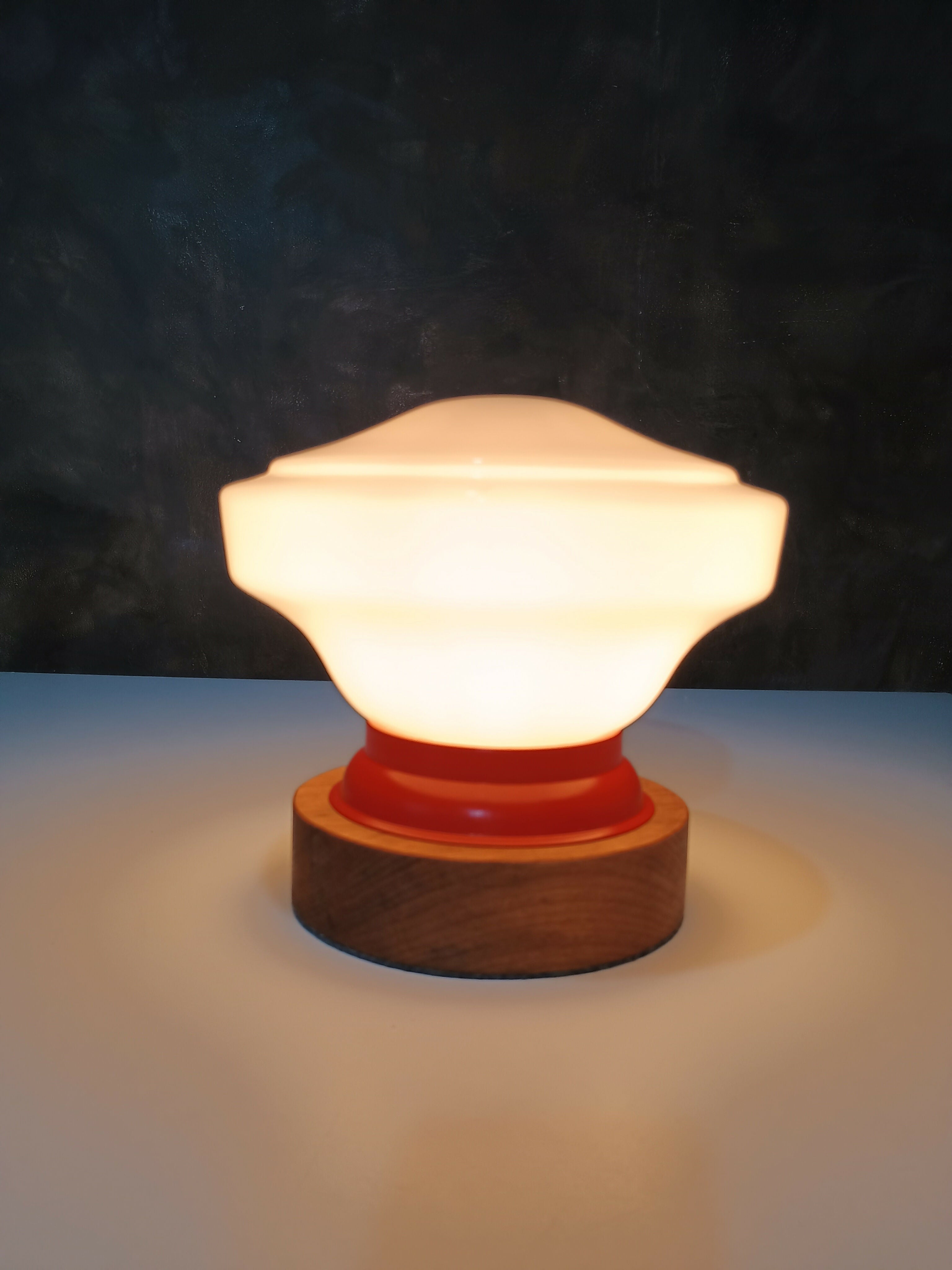 Luminária Opalina de Outono