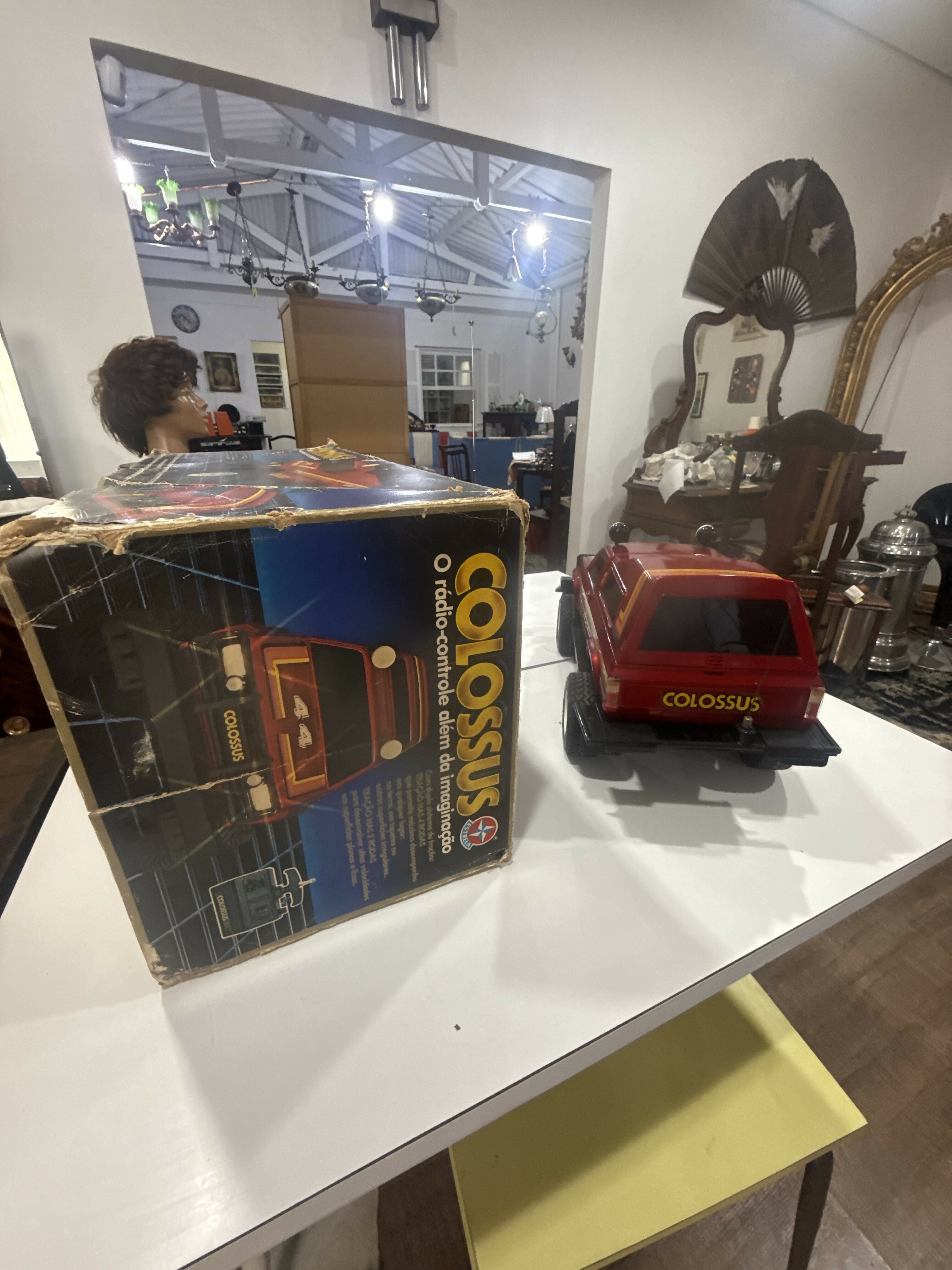 Carrinho Colossus Estrela – Controle Remoto – Original – Anos 80 – Raro – Na Caixa