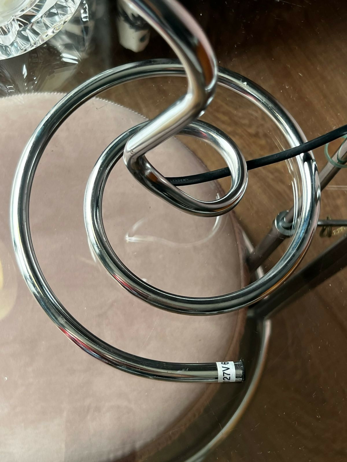 Luminária space age 80s – peça importada