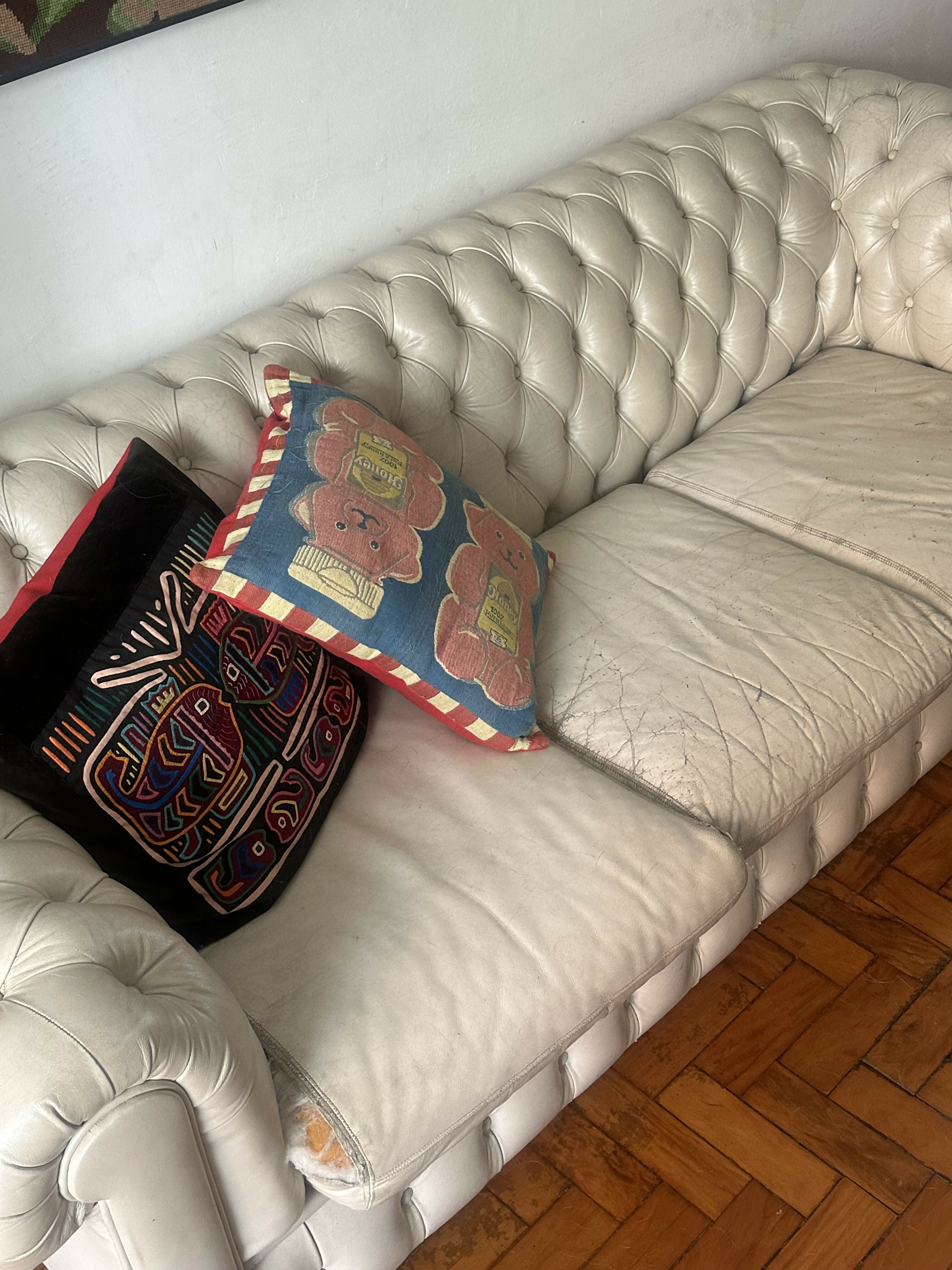 Sofá Chestesfield original vintage