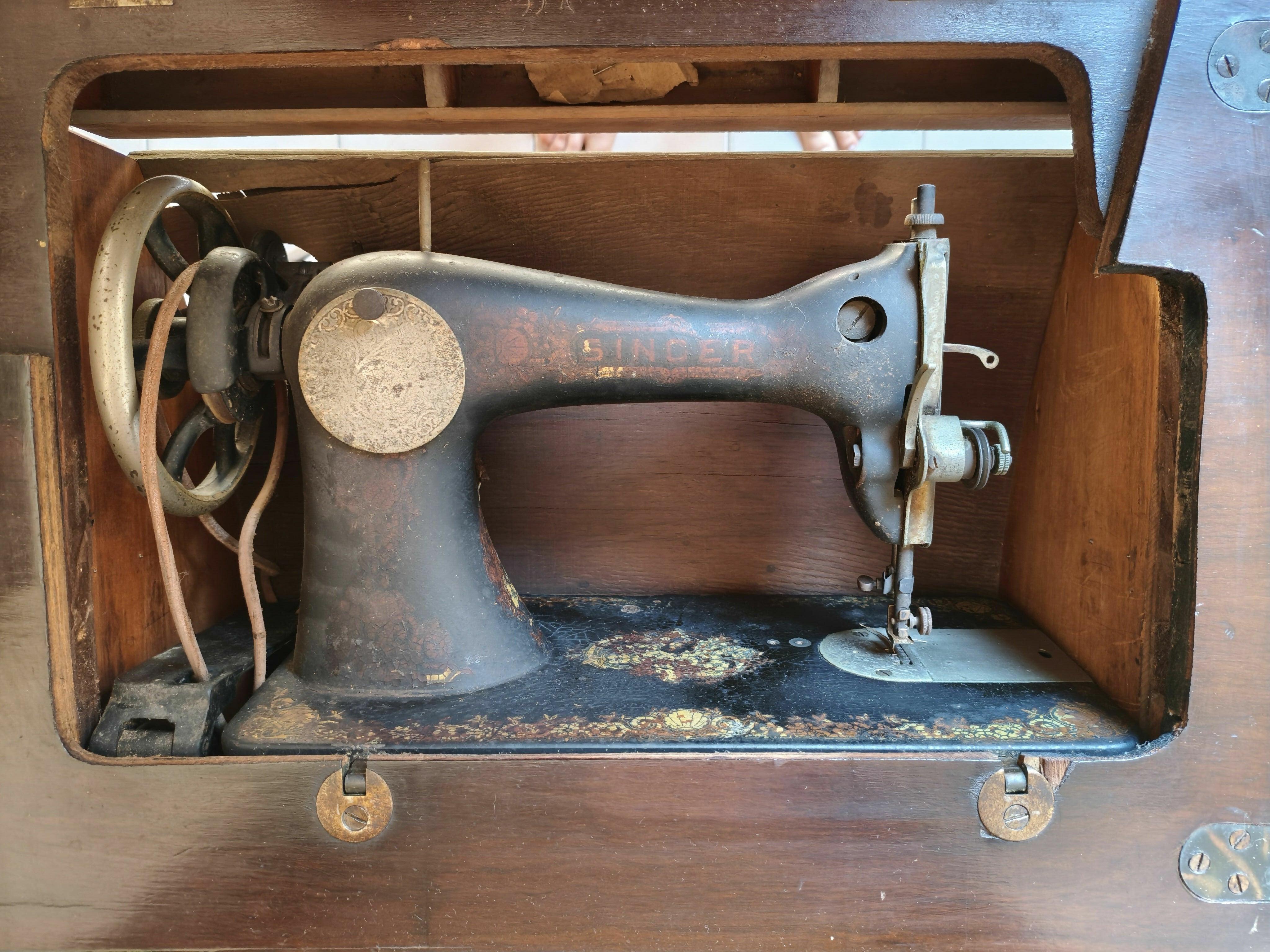 Máquina de costura Singer - 1910