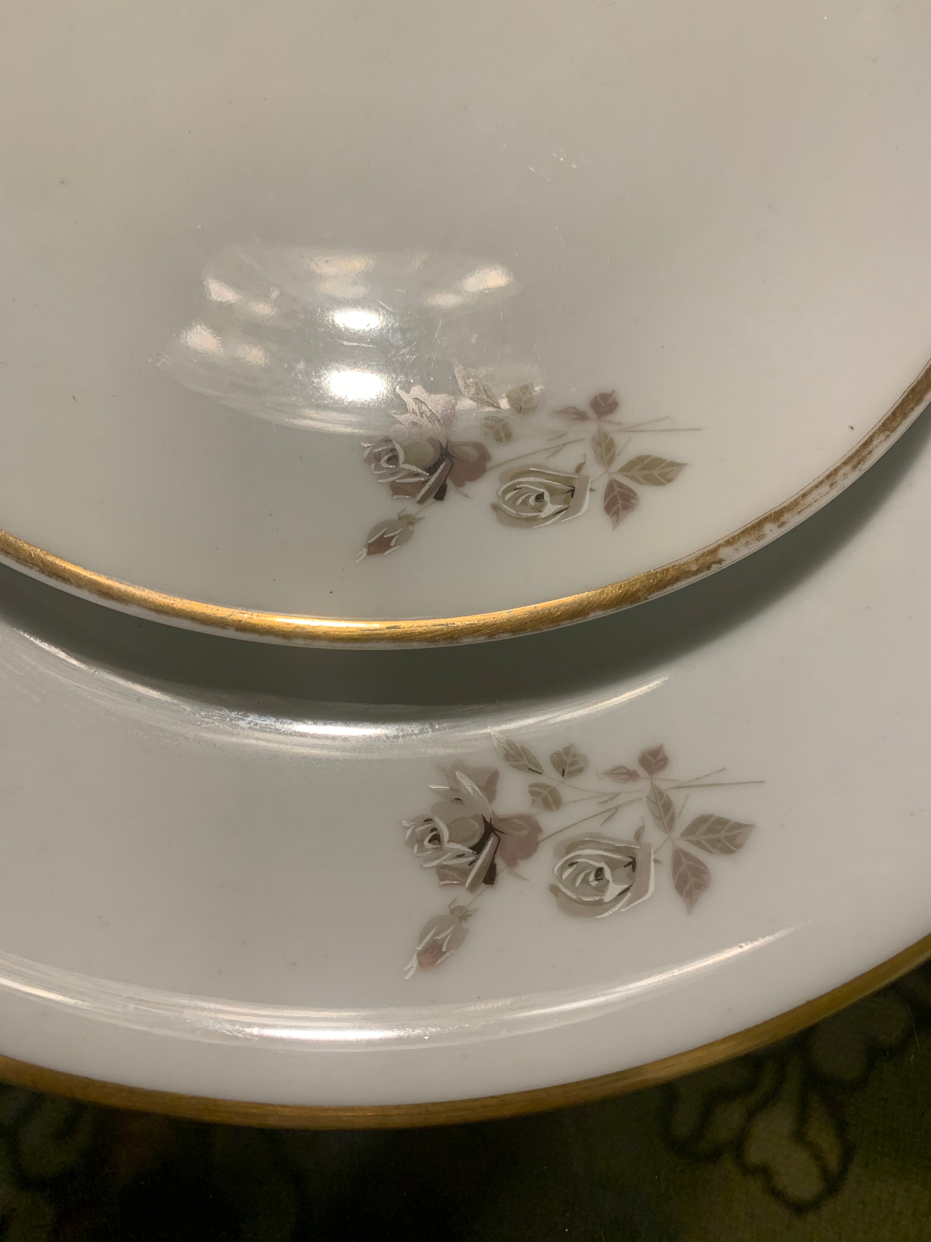 Jogo porcelana Renner tête-à-tête pratos