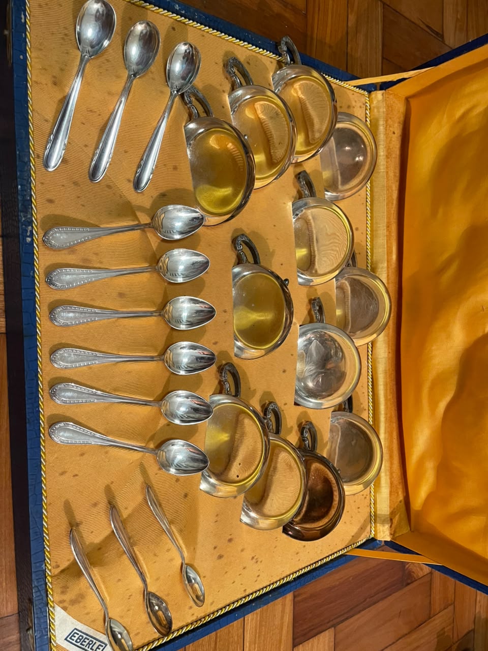prata 90 - conjunto 24 peças para sobremesa eberle