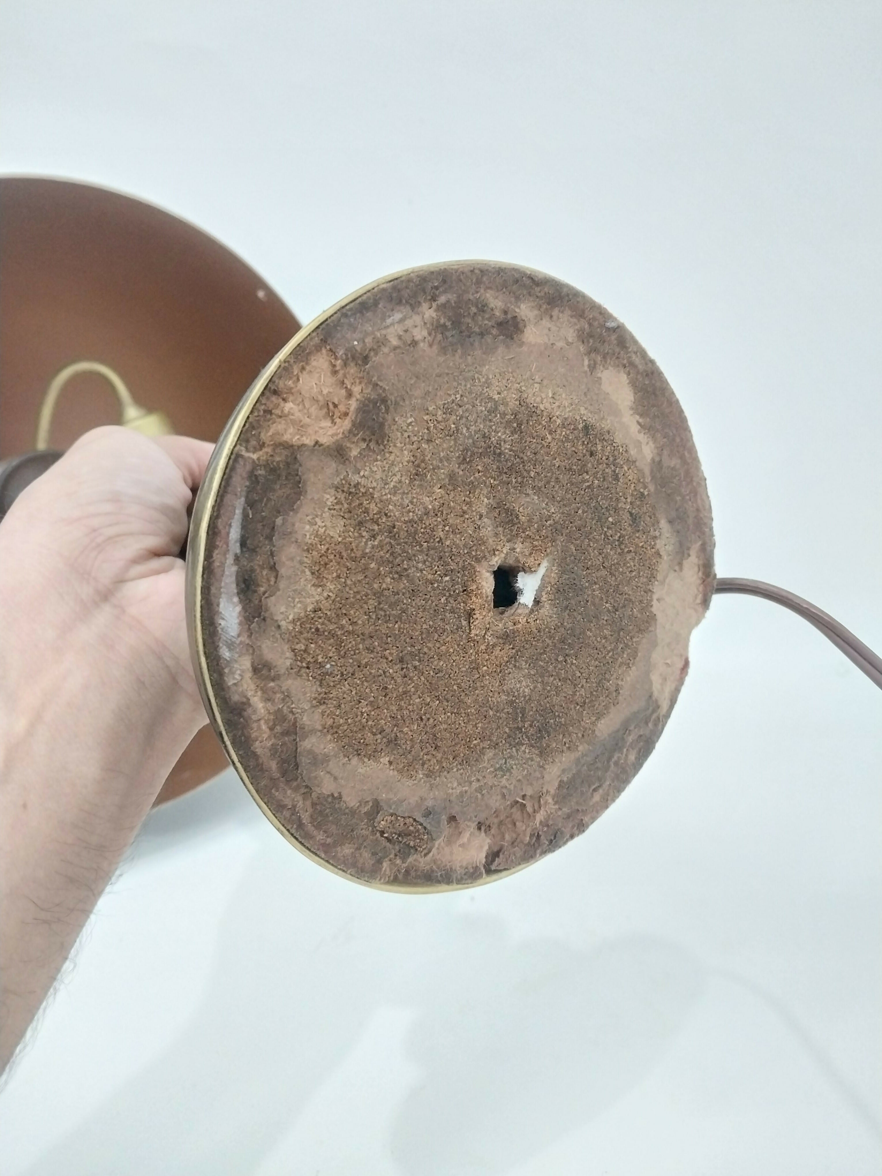 Luminária de Mesa Antiga Estilo Banker