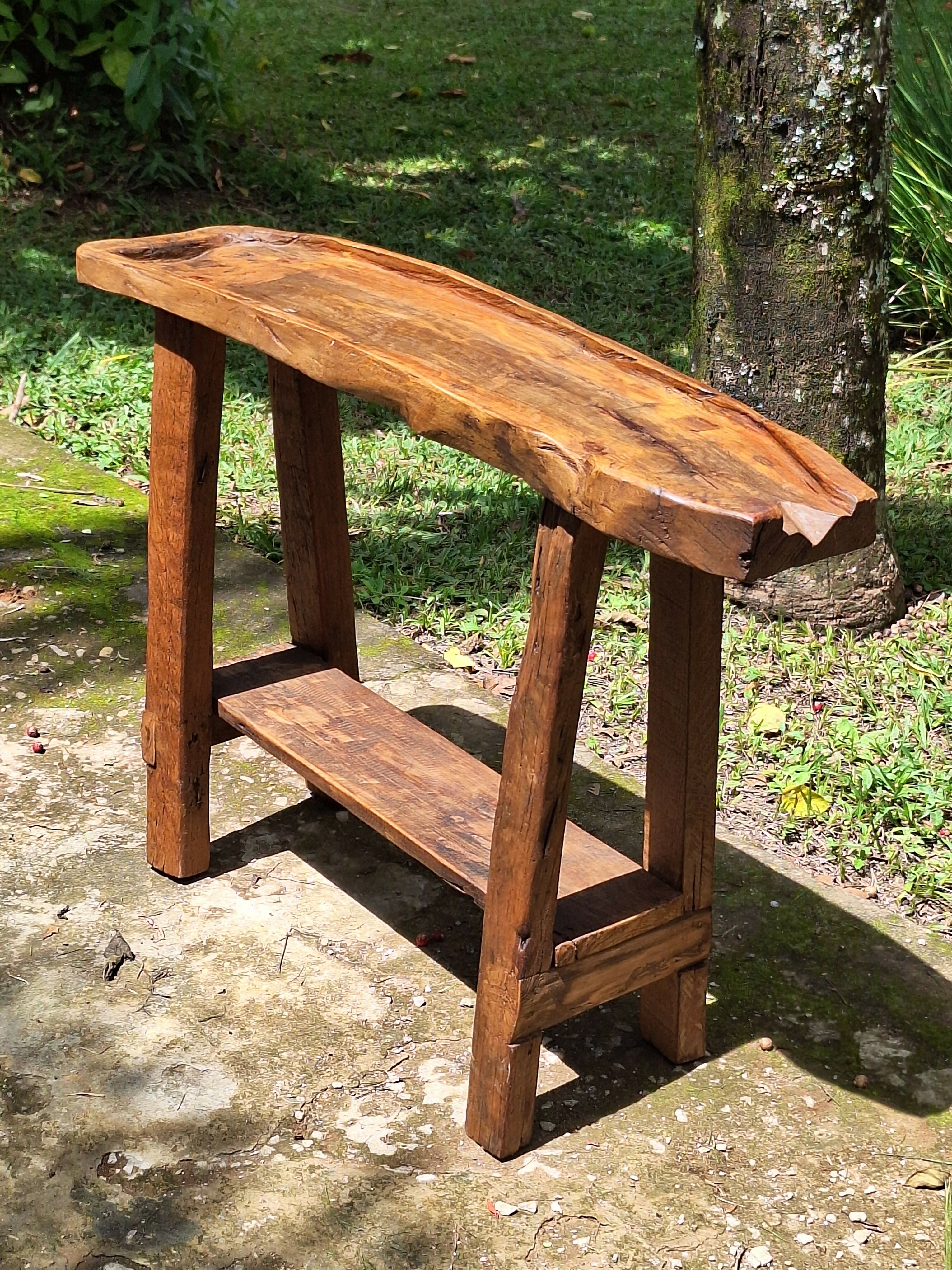 Queijeira Rústica Madeira Maciça Garimpo Mineiro