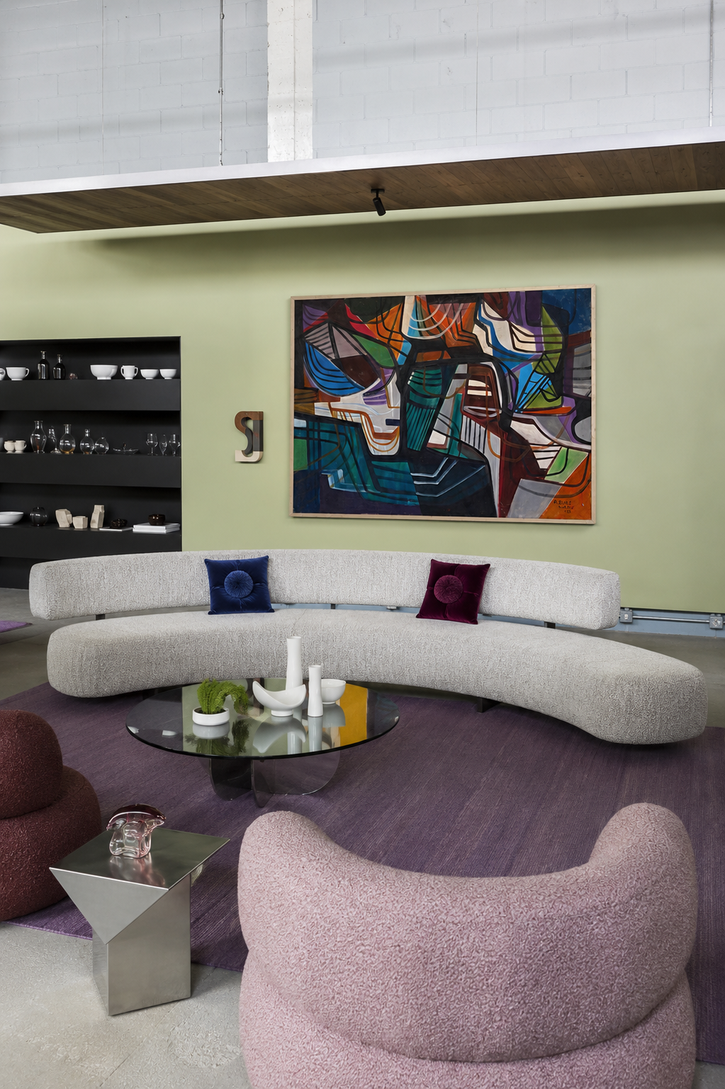 Quadro Roberto Burle Marx O.S.T 93 x 133cm