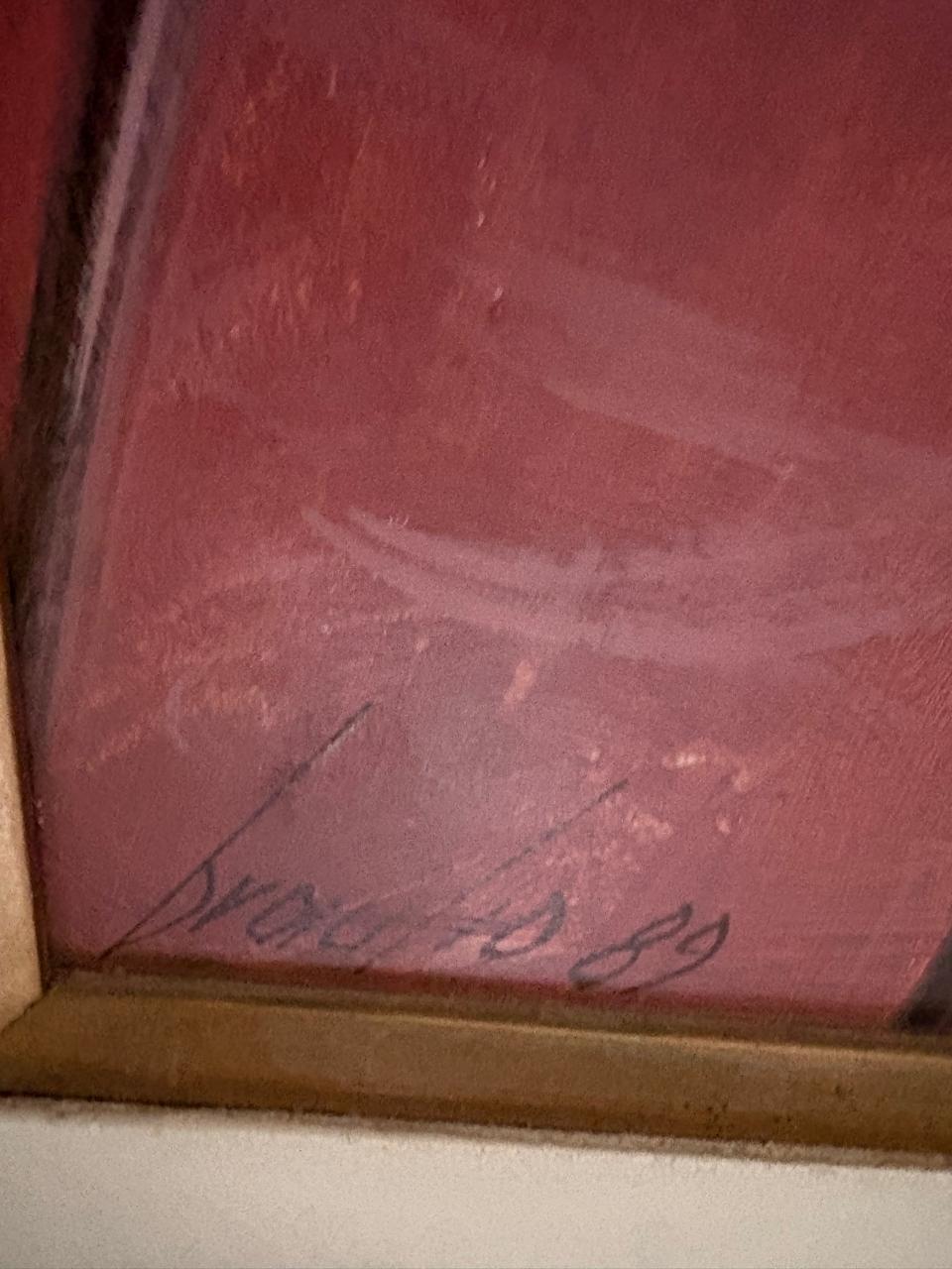 Quadro “O PALHAÇO” — Bráulio 1989