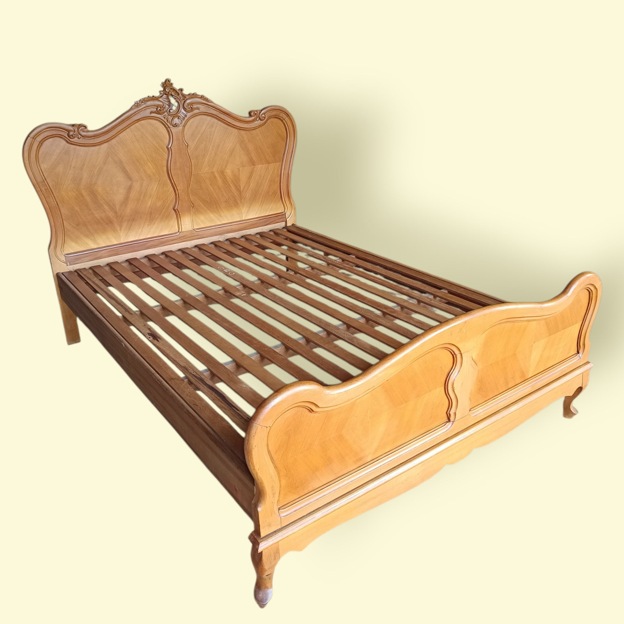 Cama de Casal Antiga Luís XV