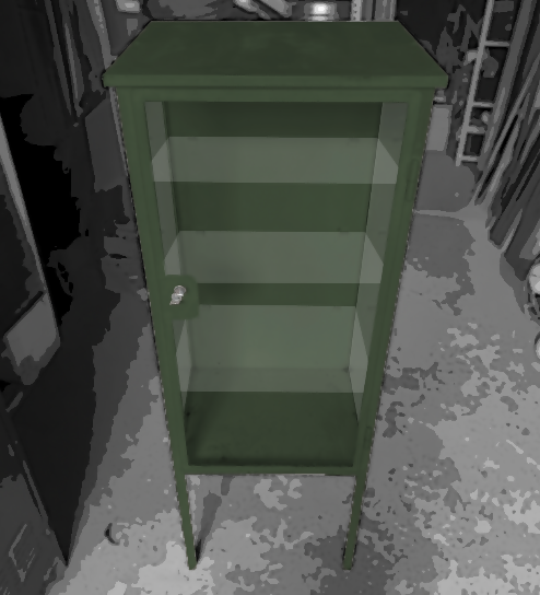 Cristaleira / Vitrine / Armário antigo de farmácia customizado