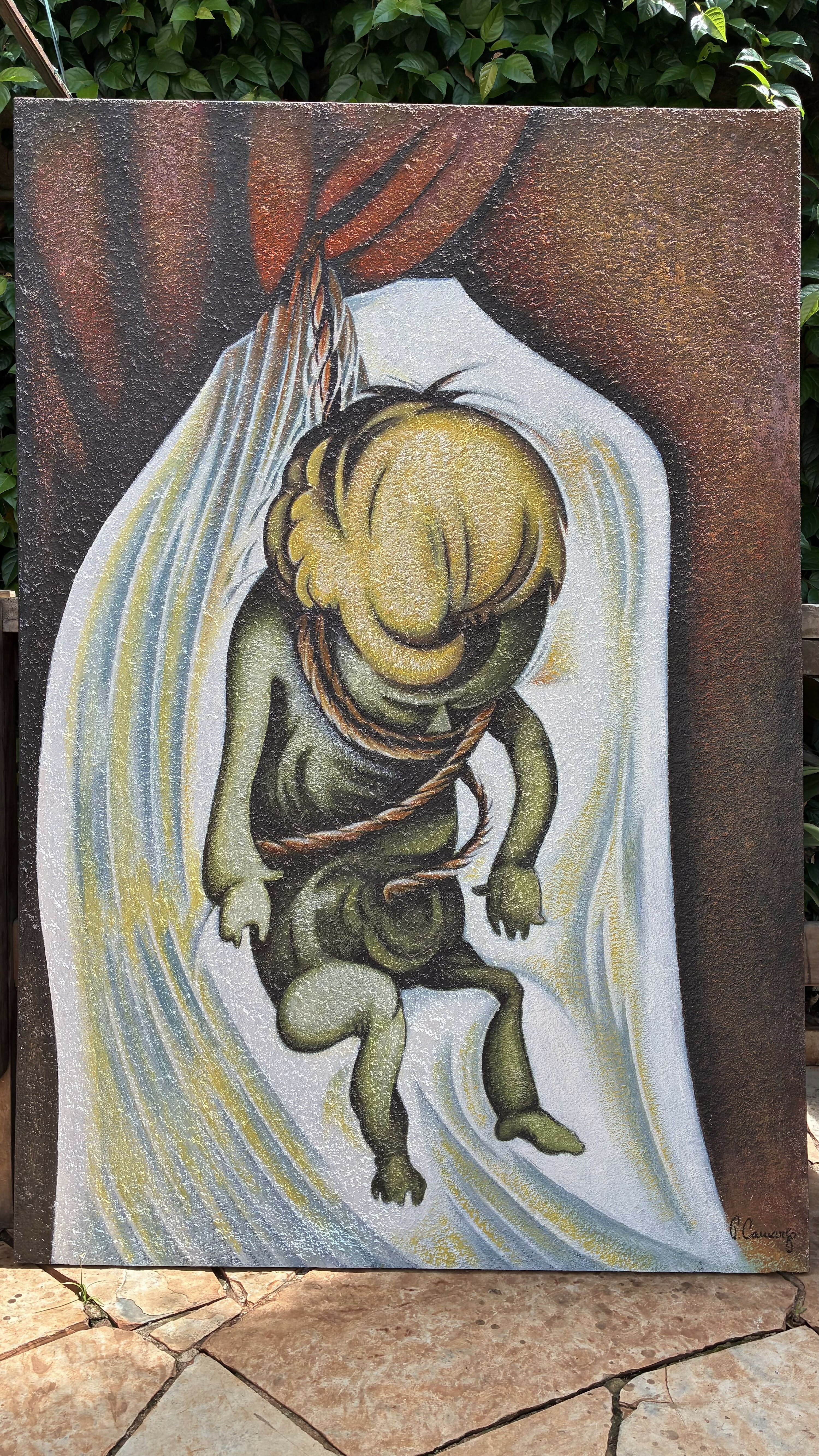 QUADRO ASSINADO PAULO CAMARGO