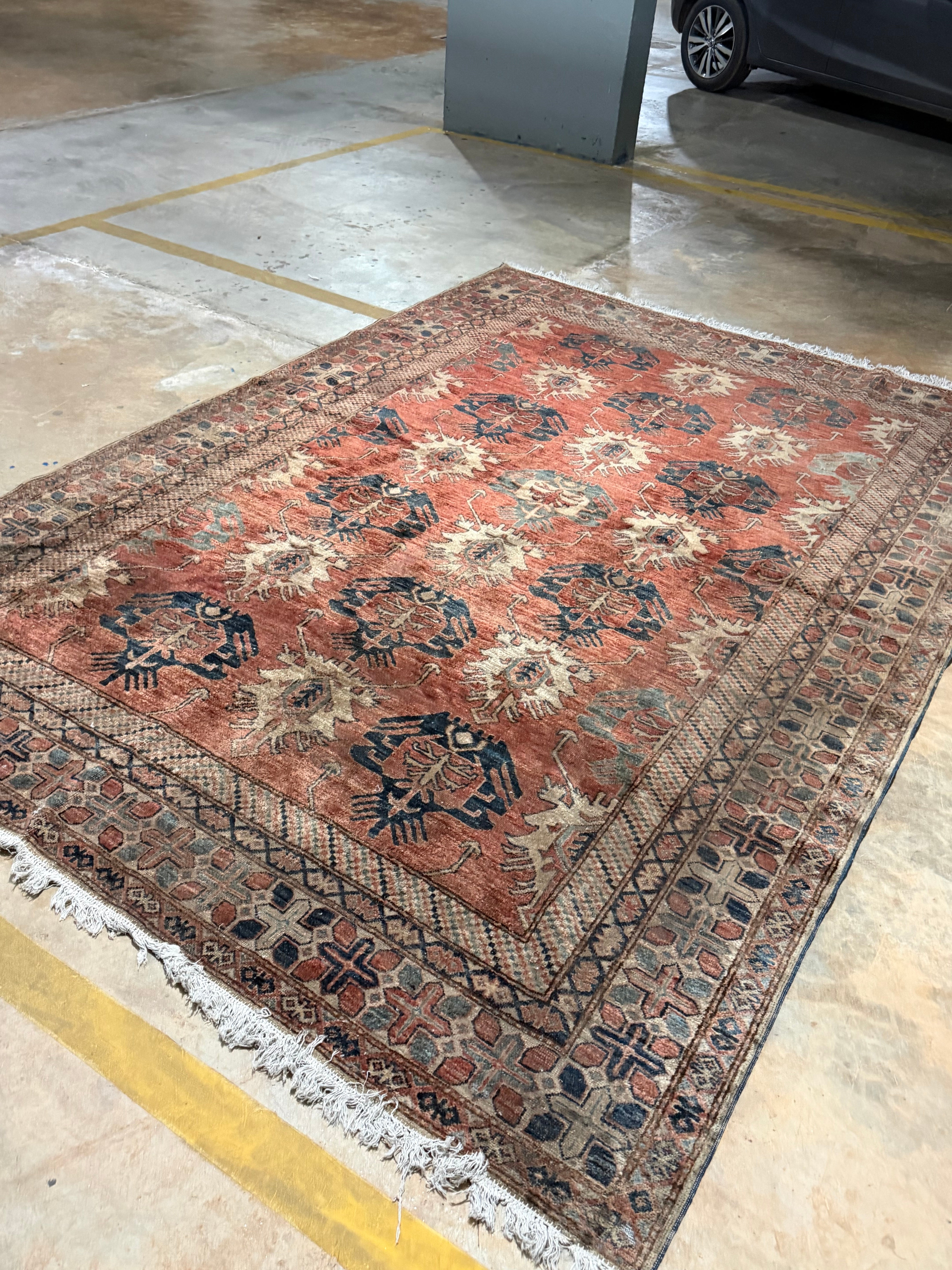 Grandioso e legítimo tapete persa Kasak 323 x 219cm
